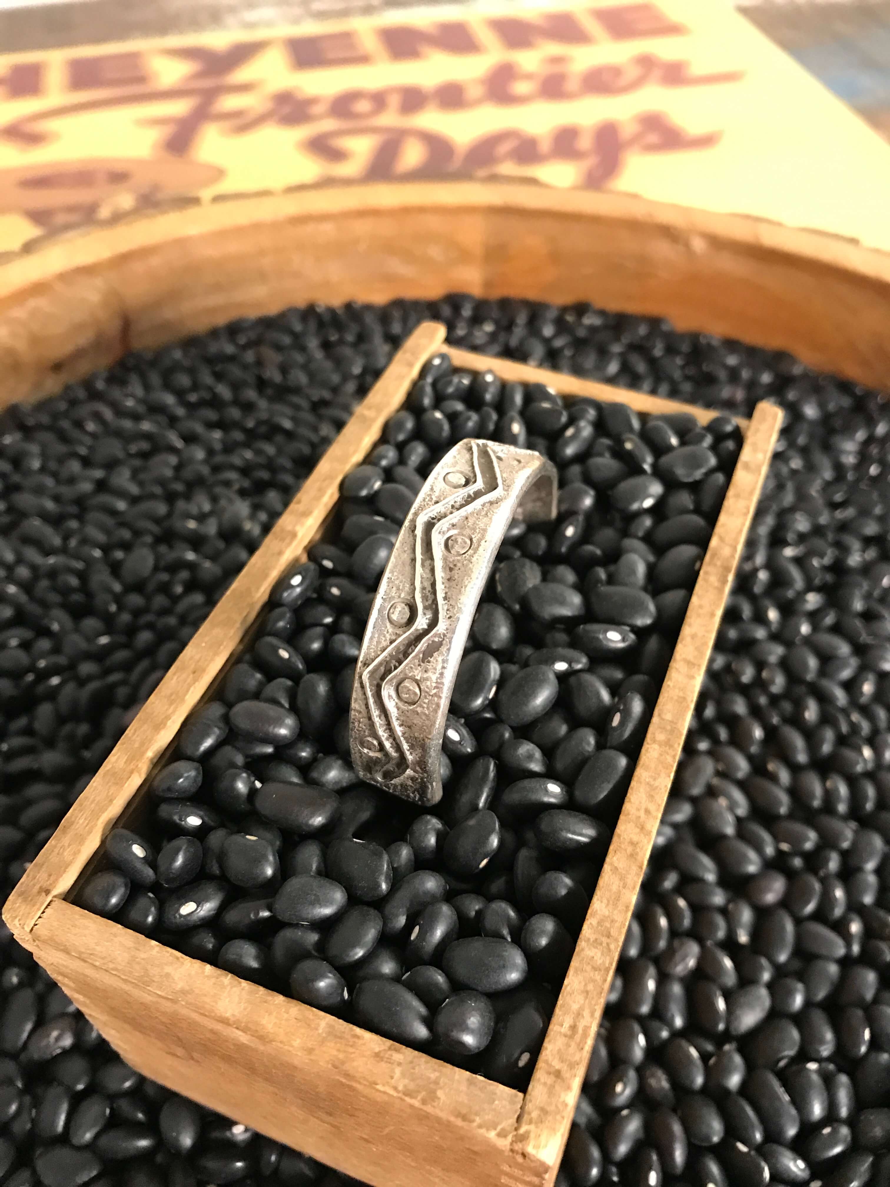 The Maji Cuff-Bracelets & Cuffs-Calli Co., Turquoise and Silver Jewelry, Native American Handmade, Zuni Tribe, Navajo Tribe, Brock Texas