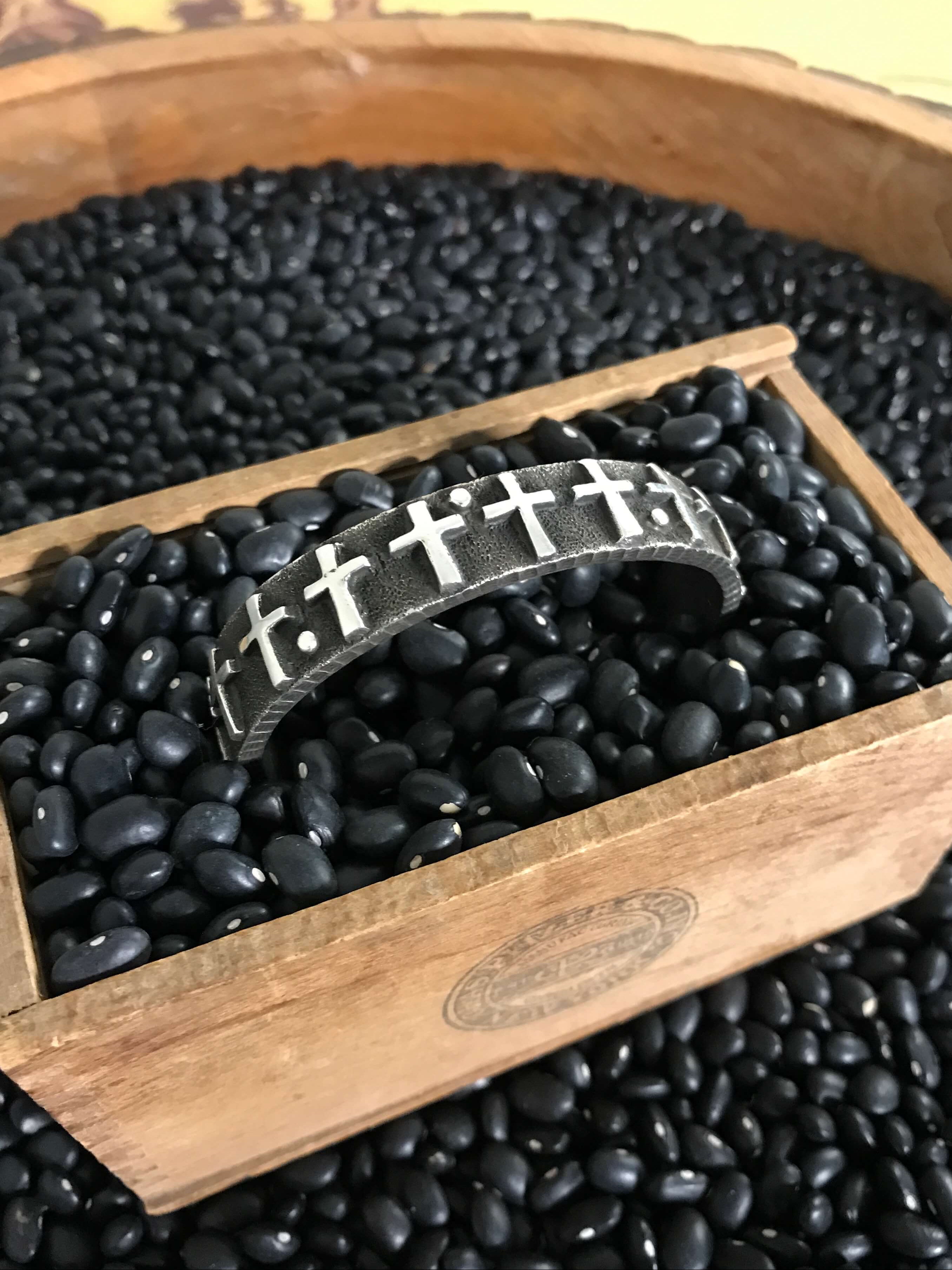 The Coleford Cuff-Bracelets & Cuffs-Calli Co., Turquoise and Silver Jewelry, Native American Handmade, Zuni Tribe, Navajo Tribe, Brock Texas