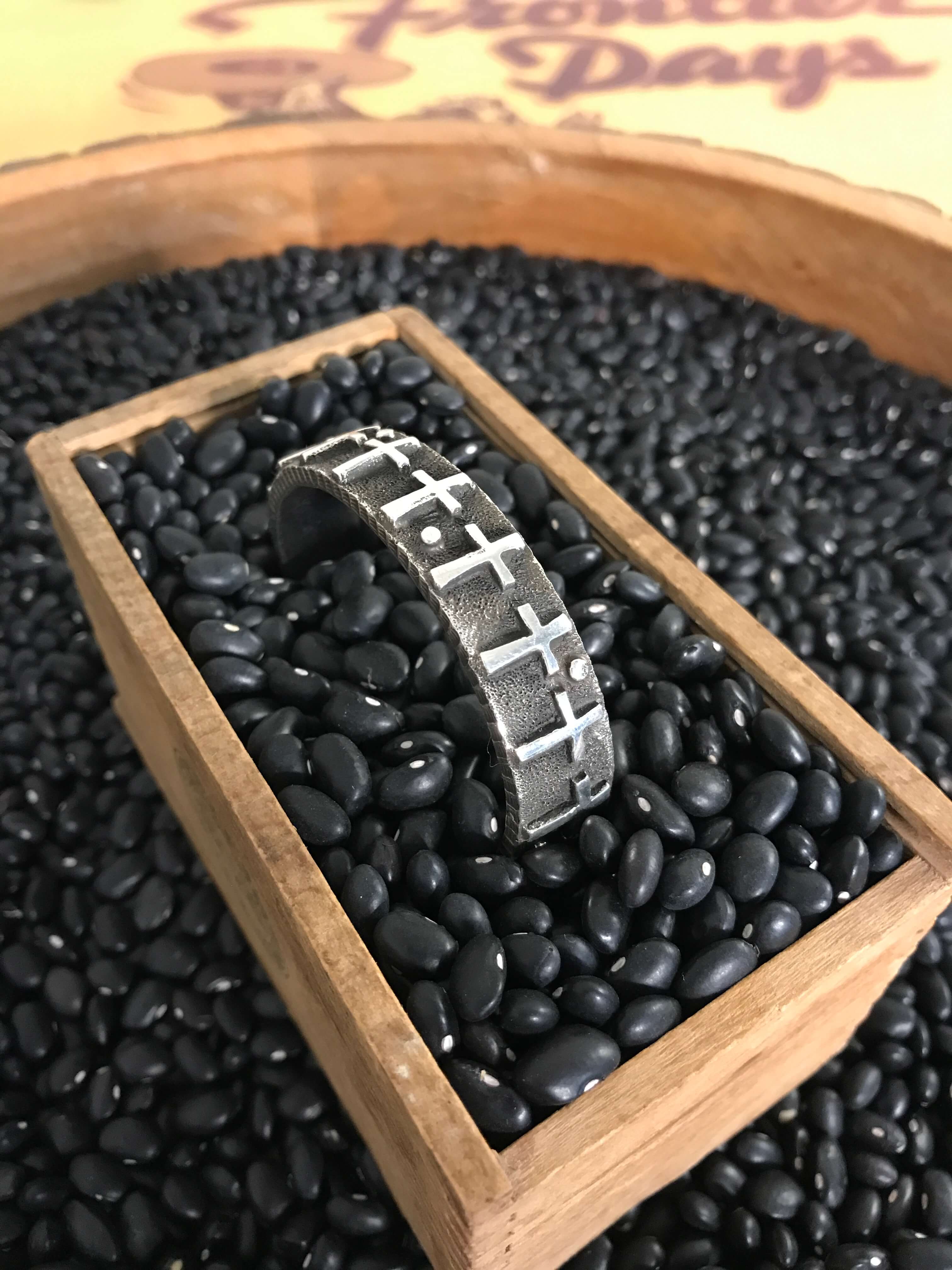 The Coleford Cuff-Bracelets & Cuffs-Calli Co., Turquoise and Silver Jewelry, Native American Handmade, Zuni Tribe, Navajo Tribe, Brock Texas