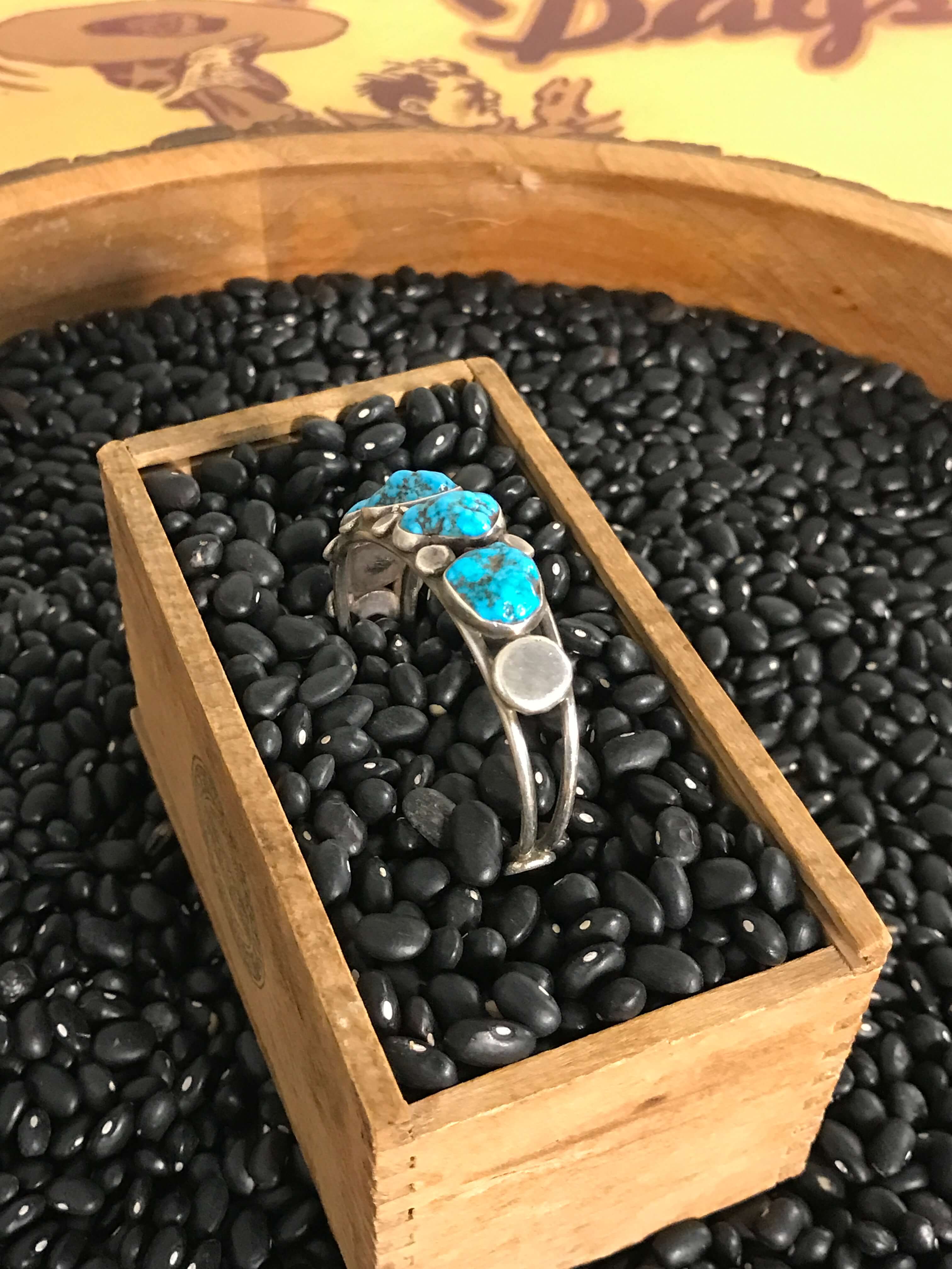 The Trinity Cuff-Bracelets & Cuffs-Calli Co., Turquoise and Silver Jewelry, Native American Handmade, Zuni Tribe, Navajo Tribe, Brock Texas