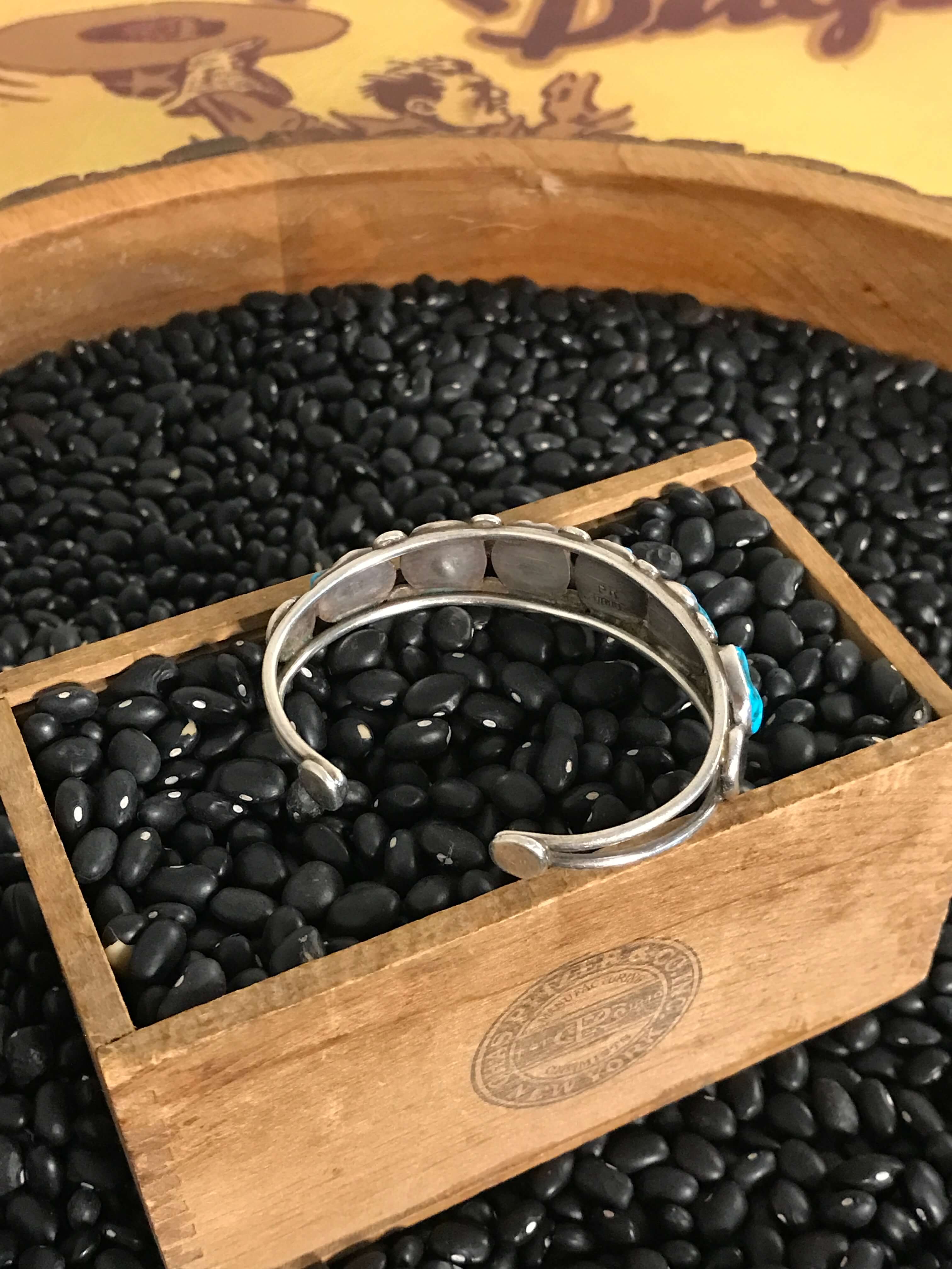 The Trinity Cuff-Bracelets & Cuffs-Calli Co., Turquoise and Silver Jewelry, Native American Handmade, Zuni Tribe, Navajo Tribe, Brock Texas