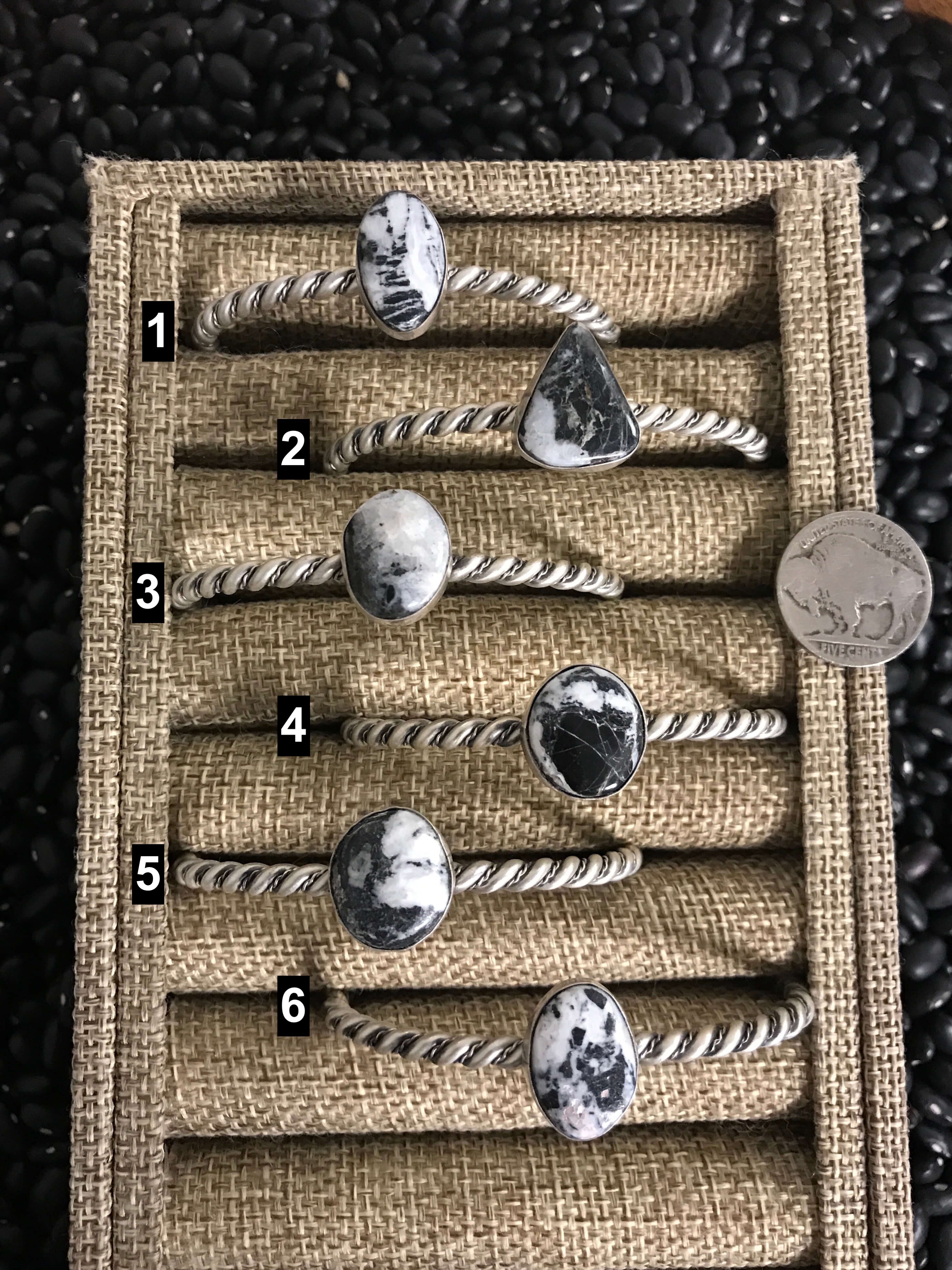 The Wittering Cuffs-Bracelets & Cuffs-Calli Co., Turquoise and Silver Jewelry, Native American Handmade, Zuni Tribe, Navajo Tribe, Brock Texas