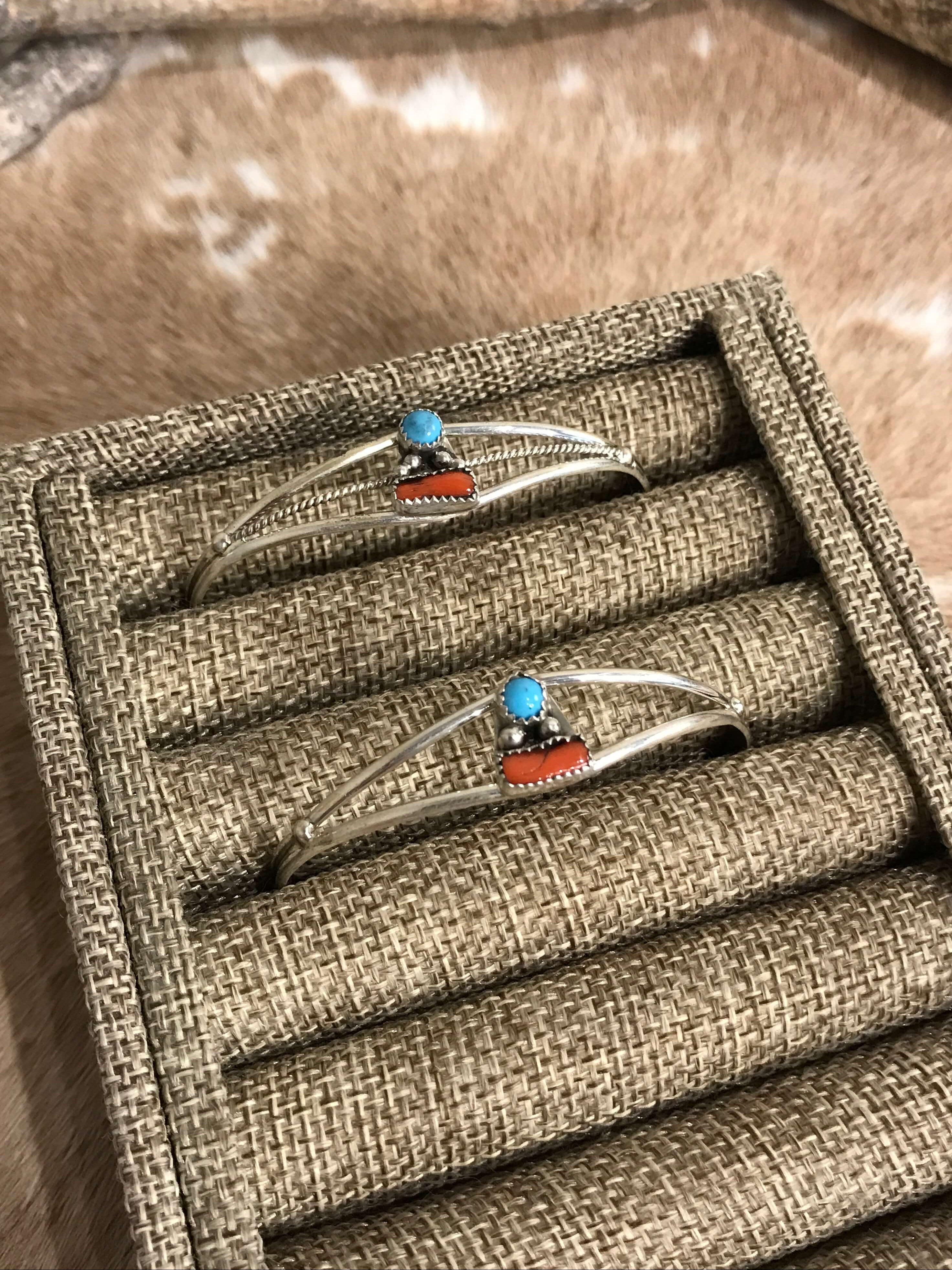 The Odyssey Cuffs-Bracelets & Cuffs-Calli Co., Turquoise and Silver Jewelry, Native American Handmade, Zuni Tribe, Navajo Tribe, Brock Texas