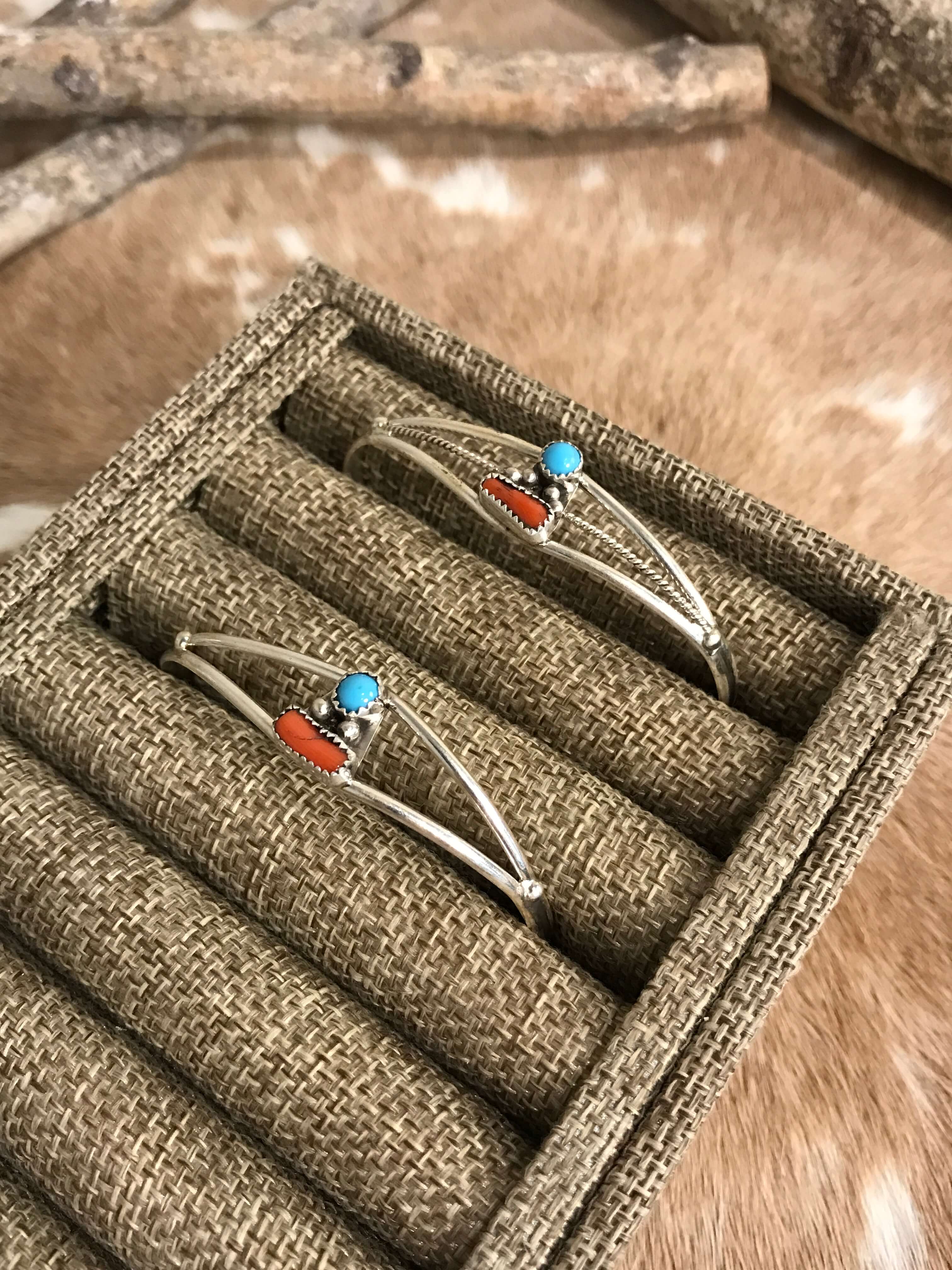 The Odyssey Cuffs-Bracelets & Cuffs-Calli Co., Turquoise and Silver Jewelry, Native American Handmade, Zuni Tribe, Navajo Tribe, Brock Texas