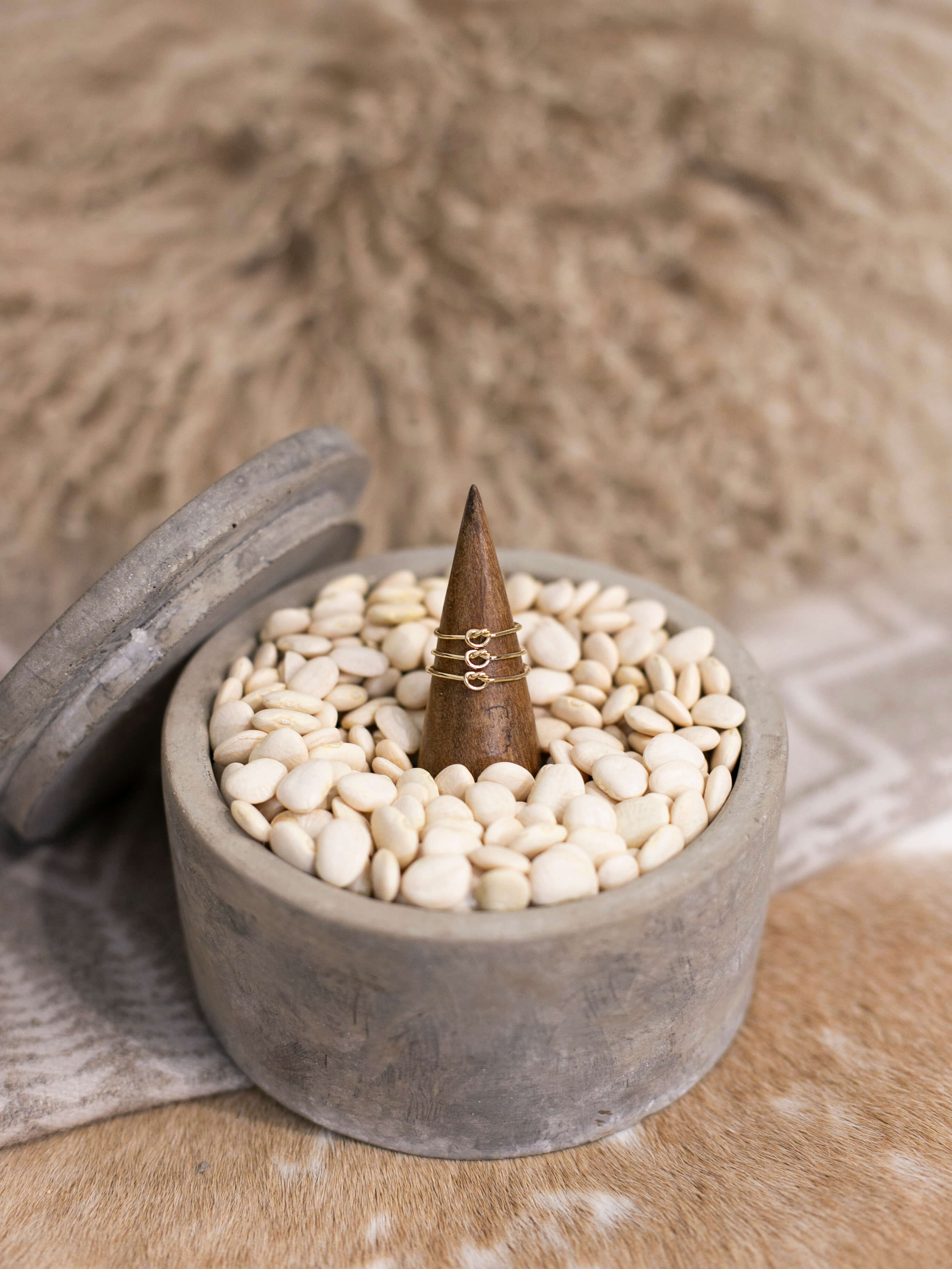 The Gold Knot Ring-Rings-Calli Co., Turquoise and Silver Jewelry, Native American Handmade, Zuni Tribe, Navajo Tribe, Brock Texas