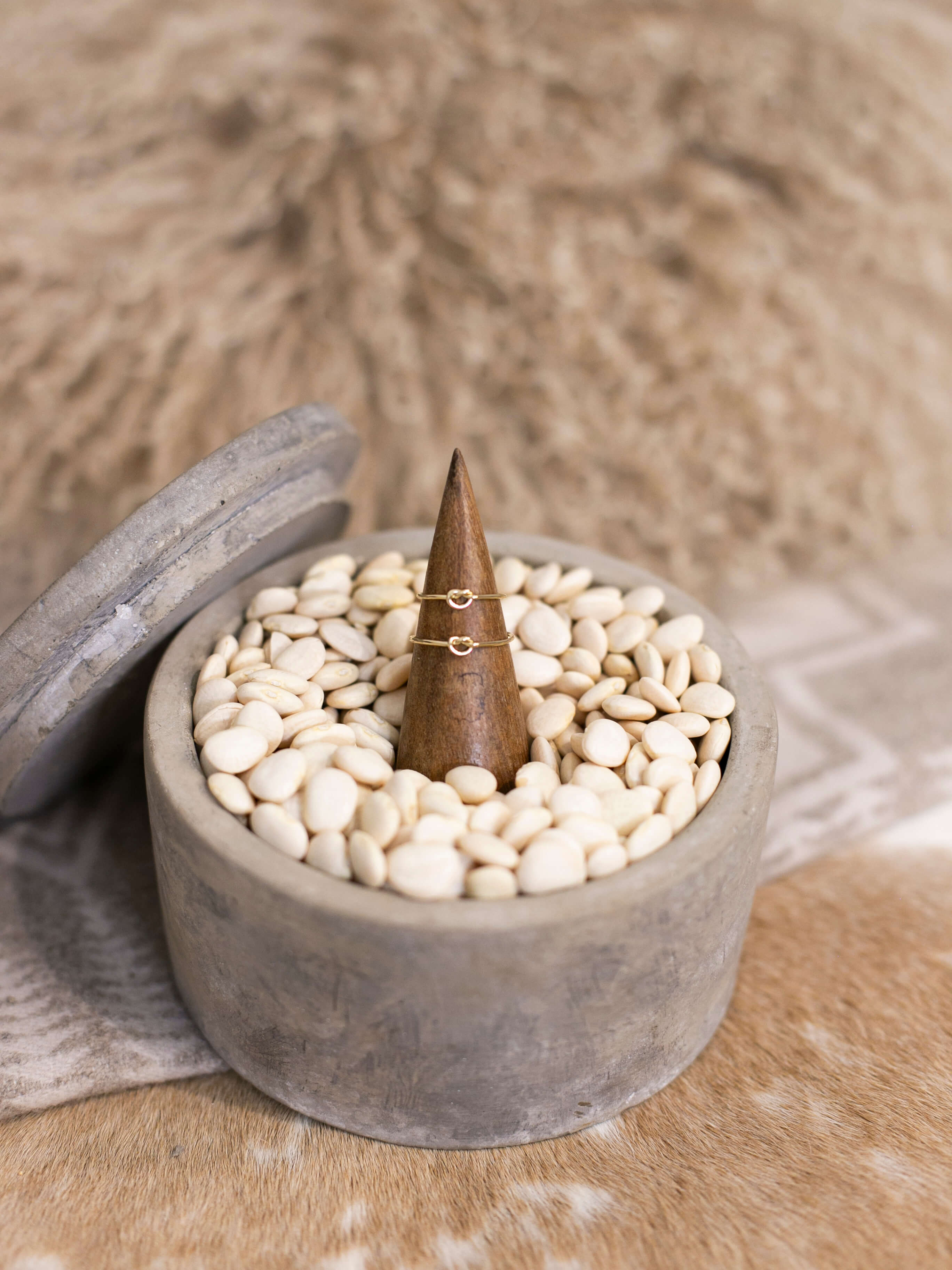 The Gold Knot Ring-Rings-Calli Co., Turquoise and Silver Jewelry, Native American Handmade, Zuni Tribe, Navajo Tribe, Brock Texas