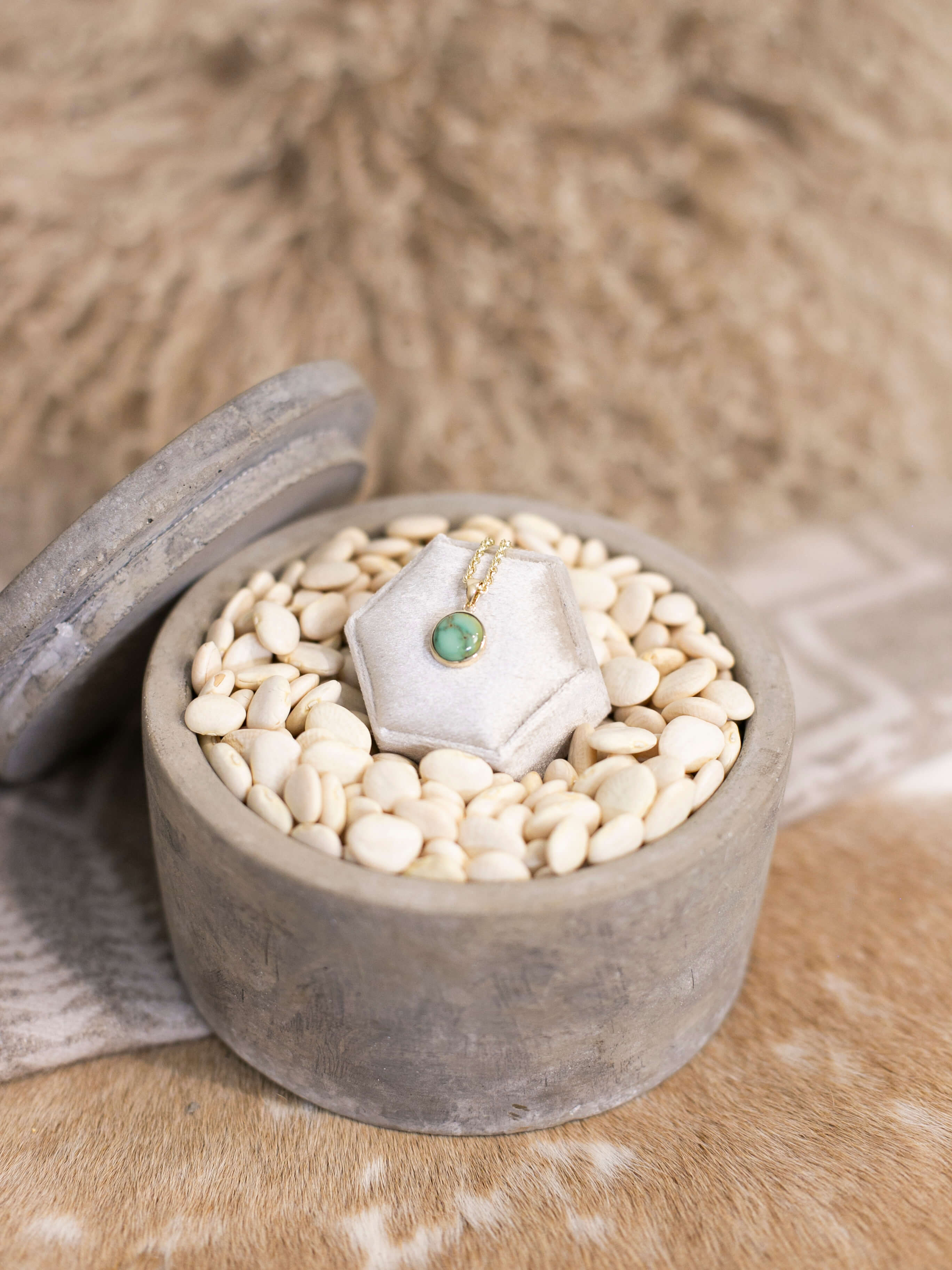 The Nordic 14k and Turquoise Pendant, 3-Pendants-Calli Co., Turquoise and Silver Jewelry, Native American Handmade, Zuni Tribe, Navajo Tribe, Brock Texas