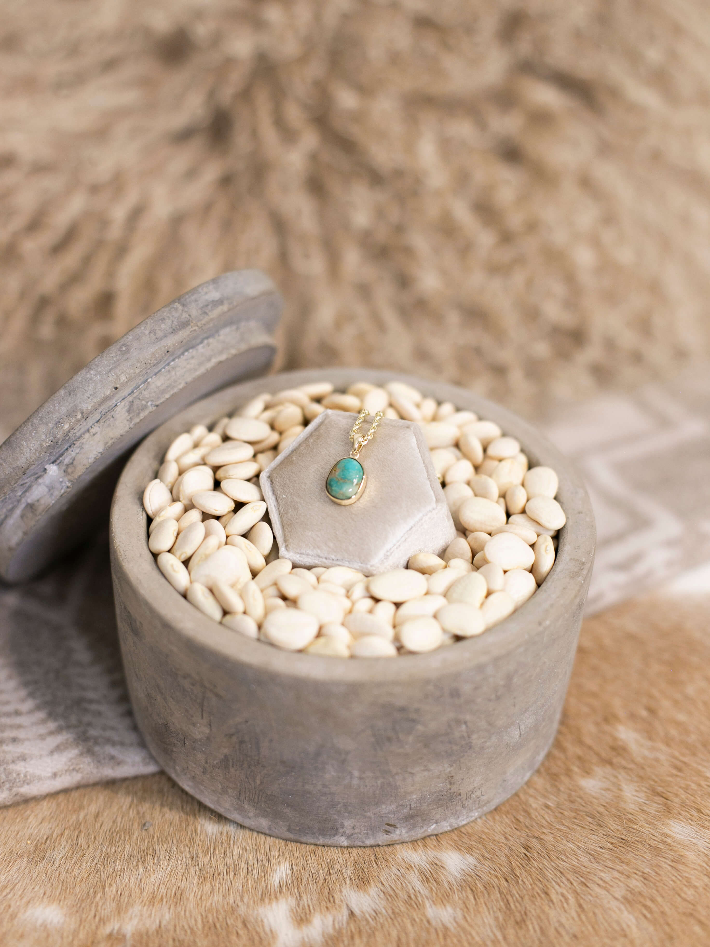 The Nordic 14k and Turquoise Pendant, 8-Pendants-Calli Co., Turquoise and Silver Jewelry, Native American Handmade, Zuni Tribe, Navajo Tribe, Brock Texas