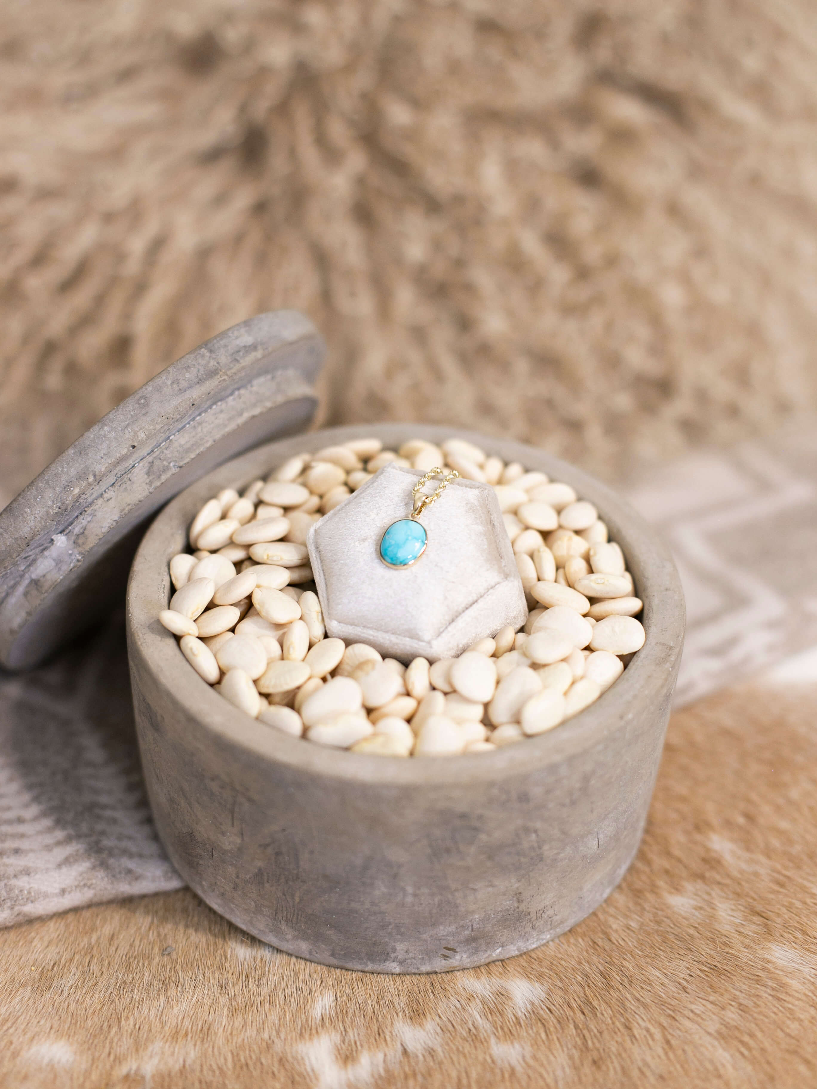 The Nordic 14k and Turquoise Pendant, 9-Pendants-Calli Co., Turquoise and Silver Jewelry, Native American Handmade, Zuni Tribe, Navajo Tribe, Brock Texas