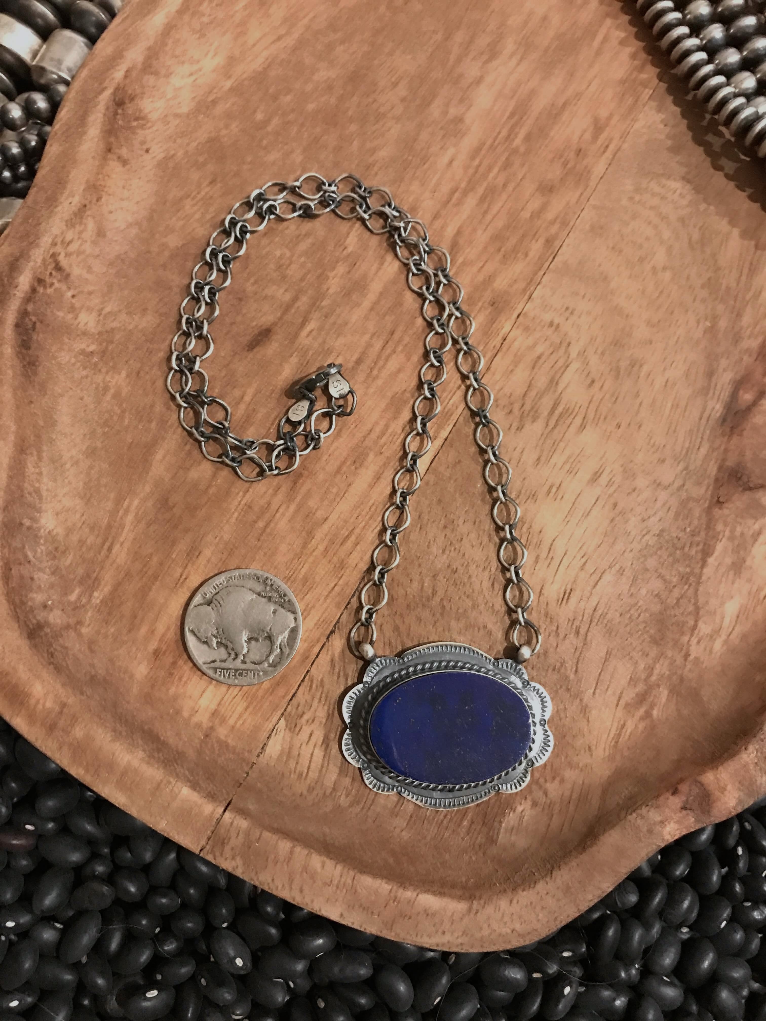 The Breckenridge Necklace, 4-Necklaces-Calli Co., Turquoise and Silver Jewelry, Native American Handmade, Zuni Tribe, Navajo Tribe, Brock Texas