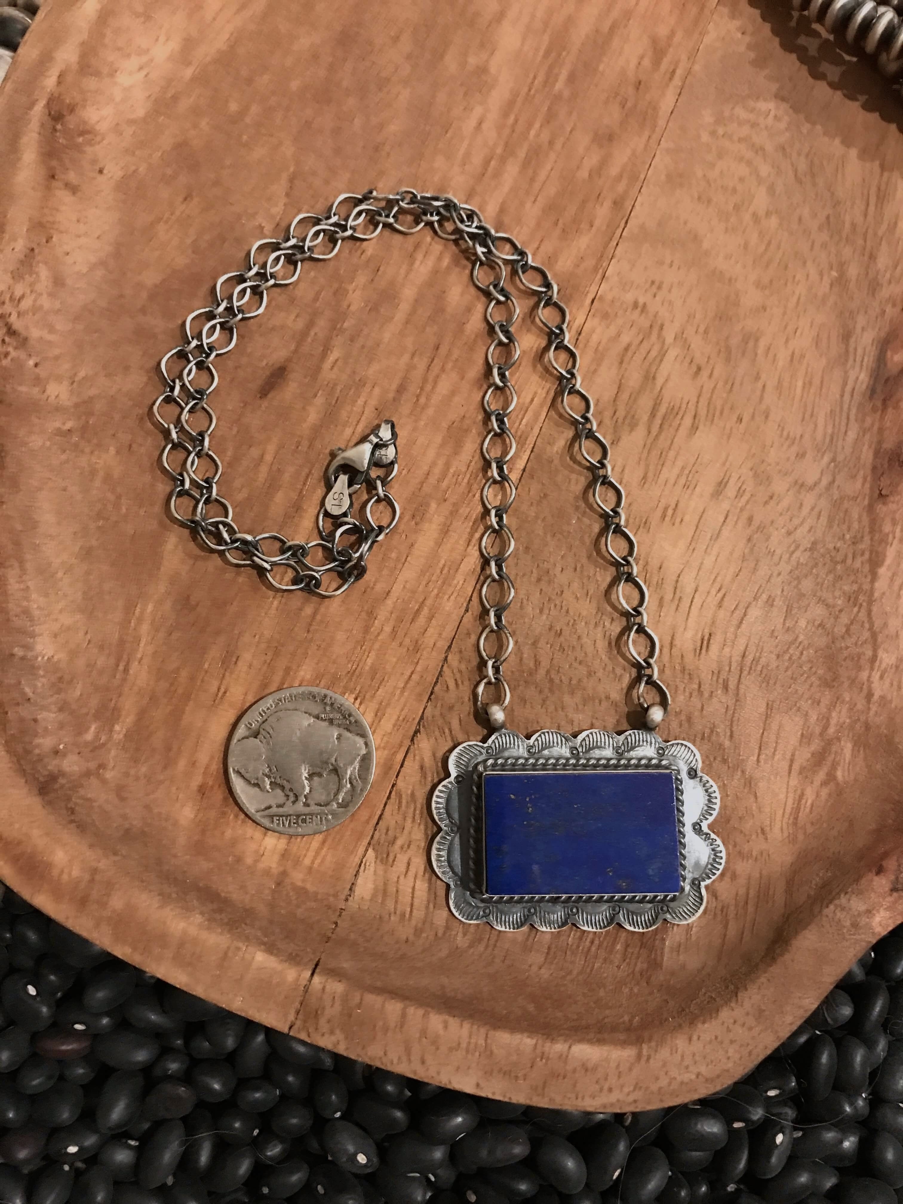 The Breckenridge Necklace, 5-Necklaces-Calli Co., Turquoise and Silver Jewelry, Native American Handmade, Zuni Tribe, Navajo Tribe, Brock Texas