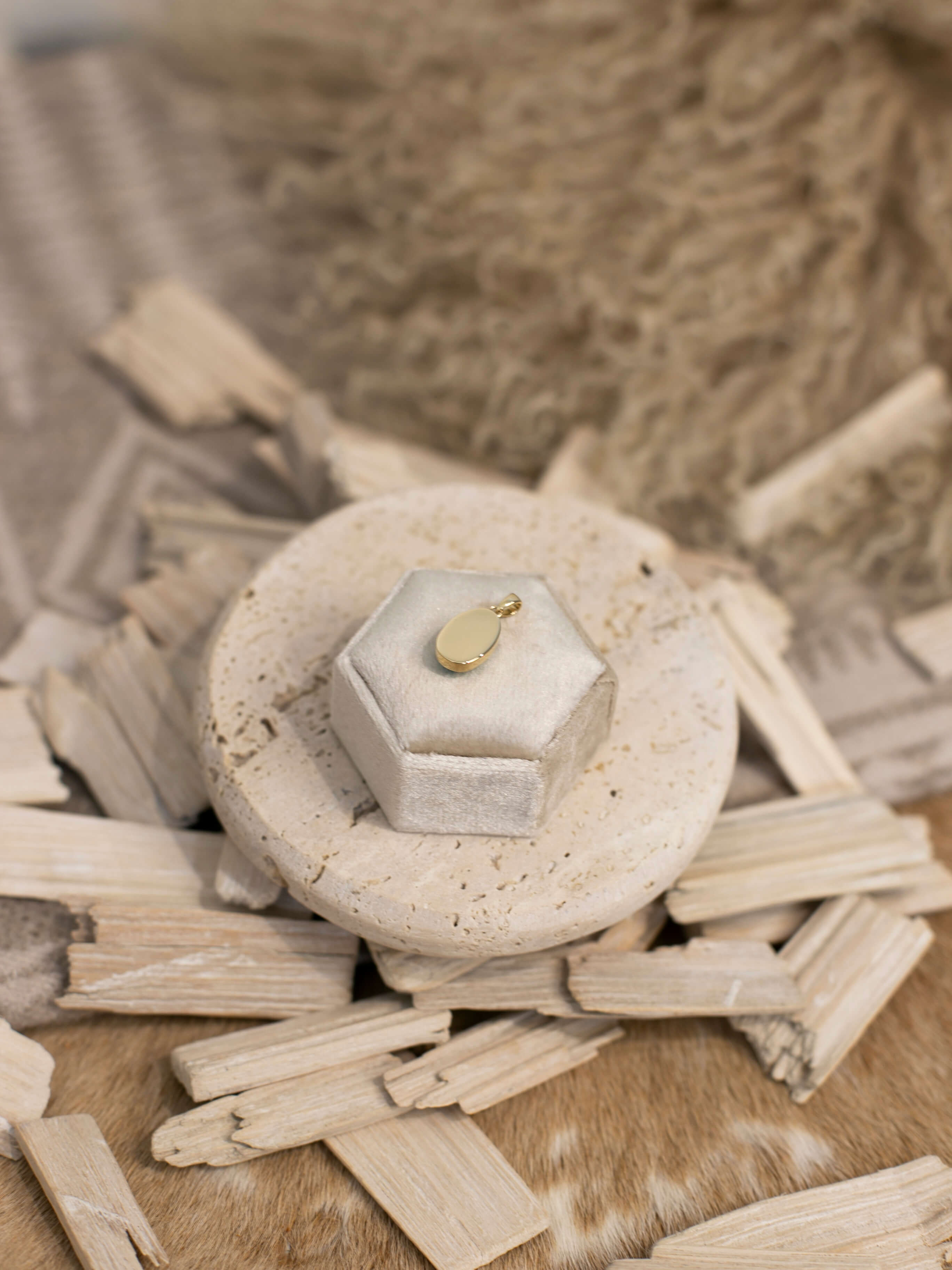 The Nordic 14k and Turquoise Pendant, 7-Pendants-Calli Co., Turquoise and Silver Jewelry, Native American Handmade, Zuni Tribe, Navajo Tribe, Brock Texas