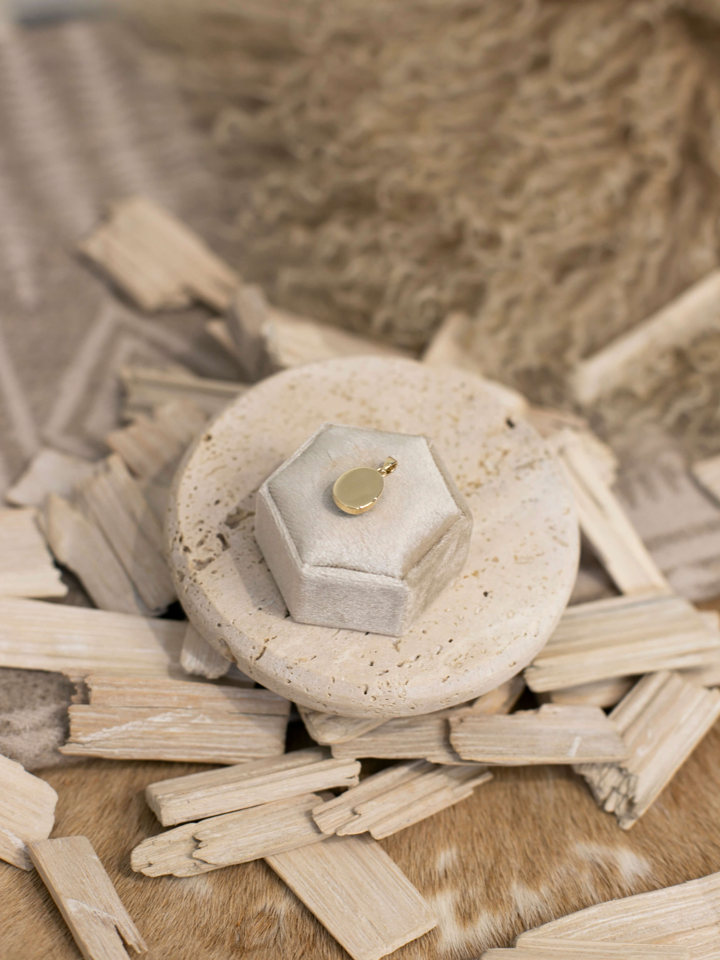 The Nordic 14k and Turquoise Pendant, 8-Pendants-Calli Co., Turquoise and Silver Jewelry, Native American Handmade, Zuni Tribe, Navajo Tribe, Brock Texas