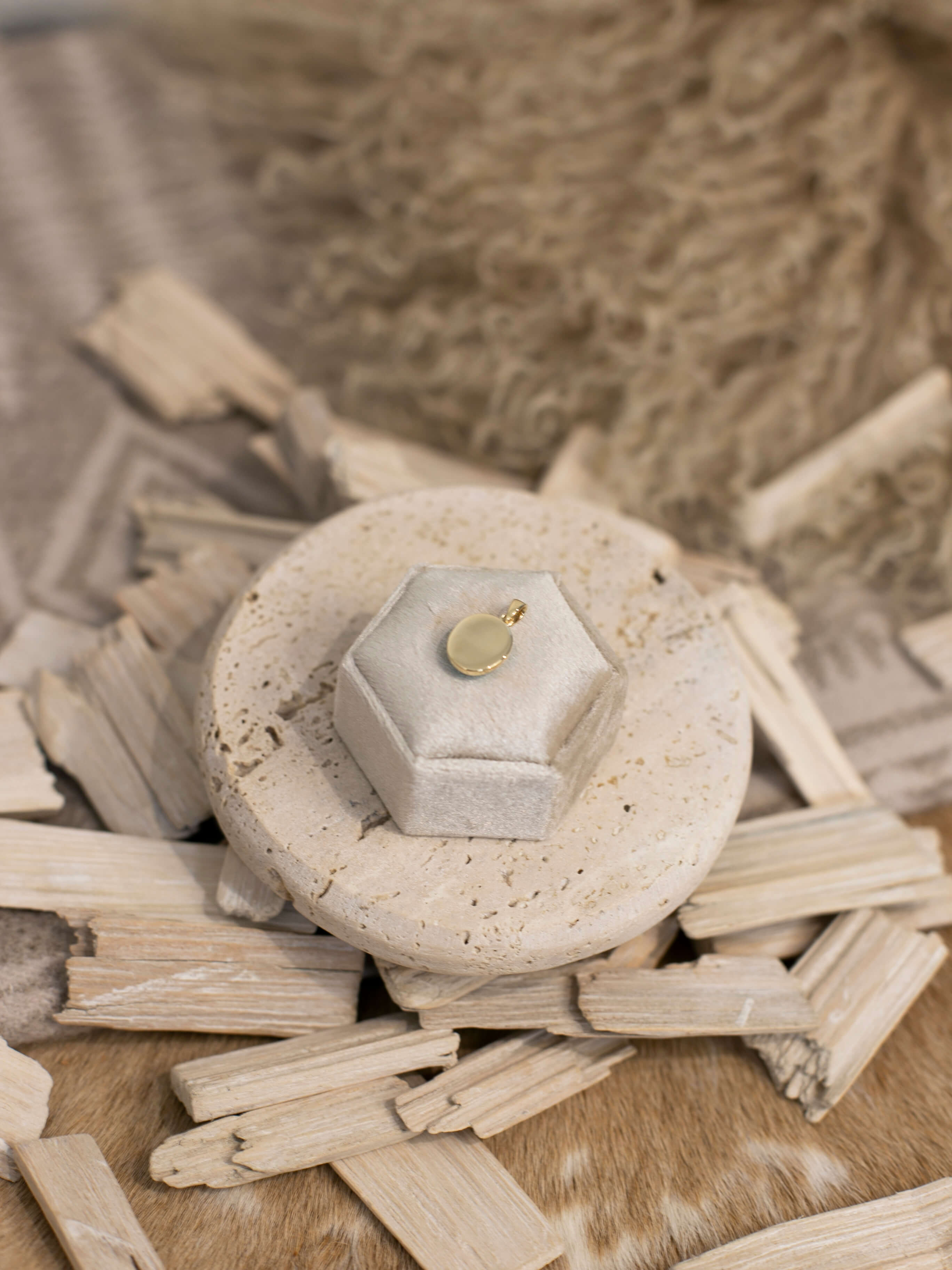 The Nordic 14k and Turquoise Pendant, 9-Pendants-Calli Co., Turquoise and Silver Jewelry, Native American Handmade, Zuni Tribe, Navajo Tribe, Brock Texas