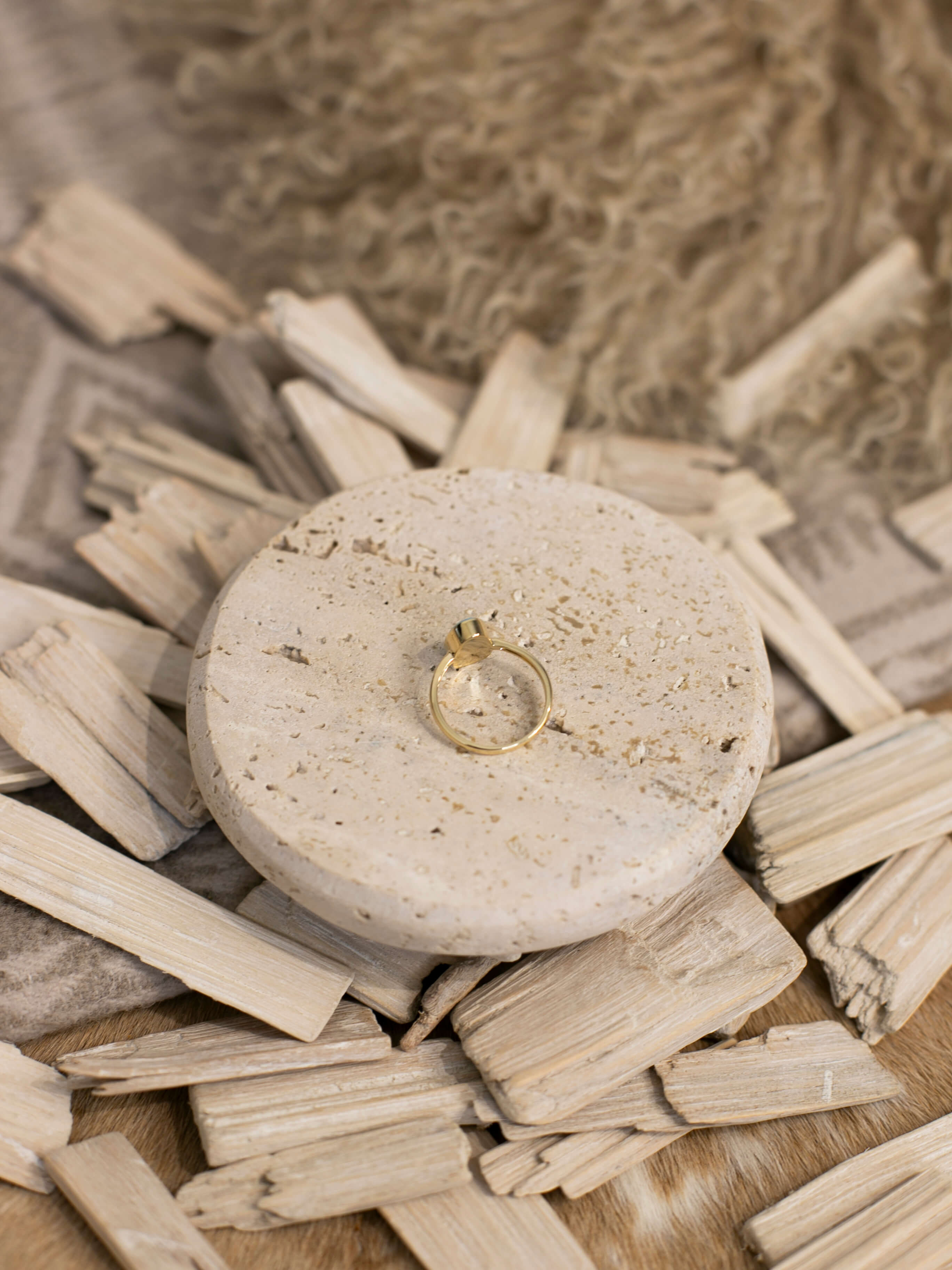 The Bordeaux 14k and Turquoise Ring 9, Sz 8-Rings-Calli Co., Turquoise and Silver Jewelry, Native American Handmade, Zuni Tribe, Navajo Tribe, Brock Texas