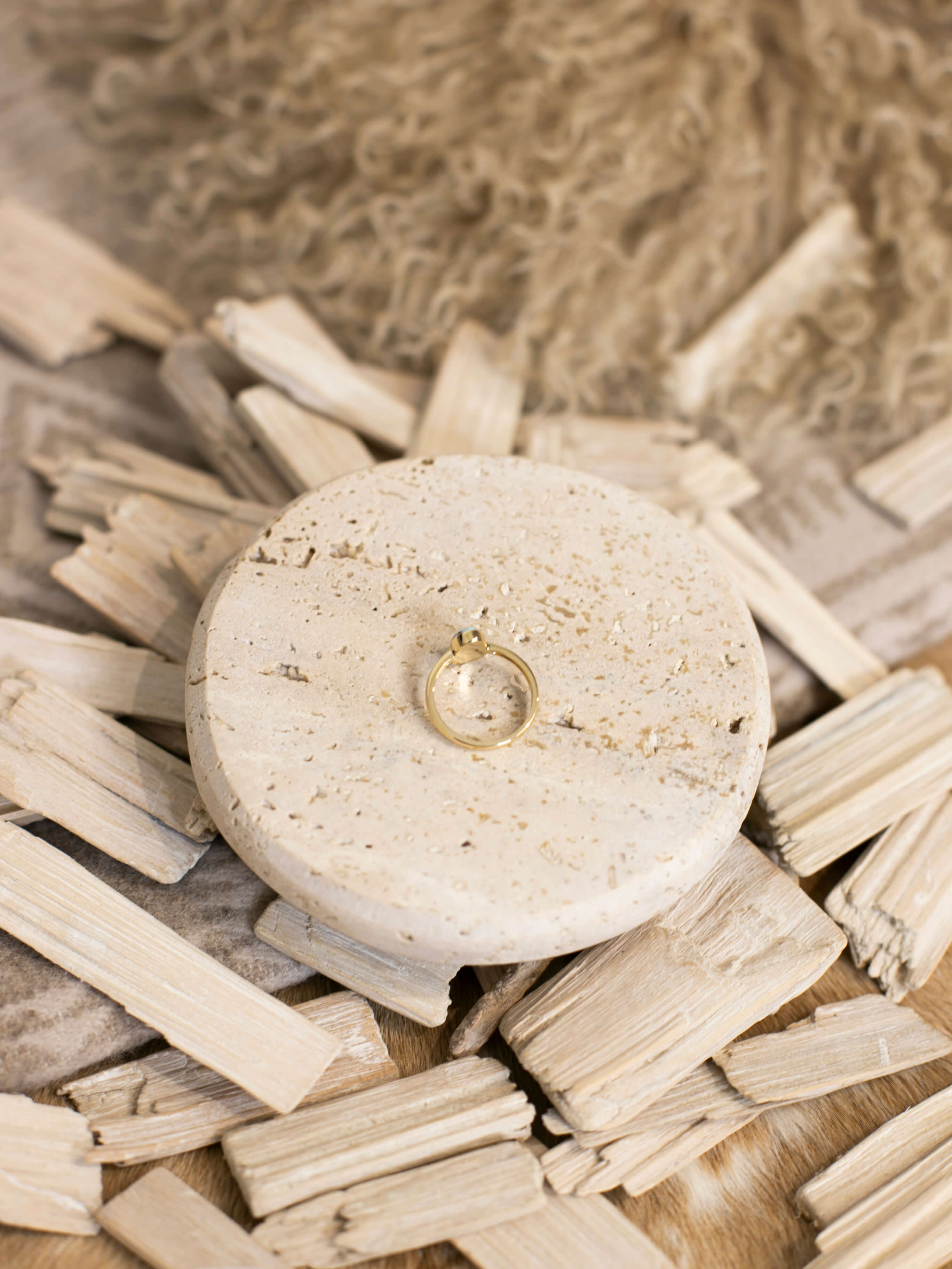 The Paris 14k and Turquoise Ring 19, Sz 6-Rings-Calli Co., Turquoise and Silver Jewelry, Native American Handmade, Zuni Tribe, Navajo Tribe, Brock Texas