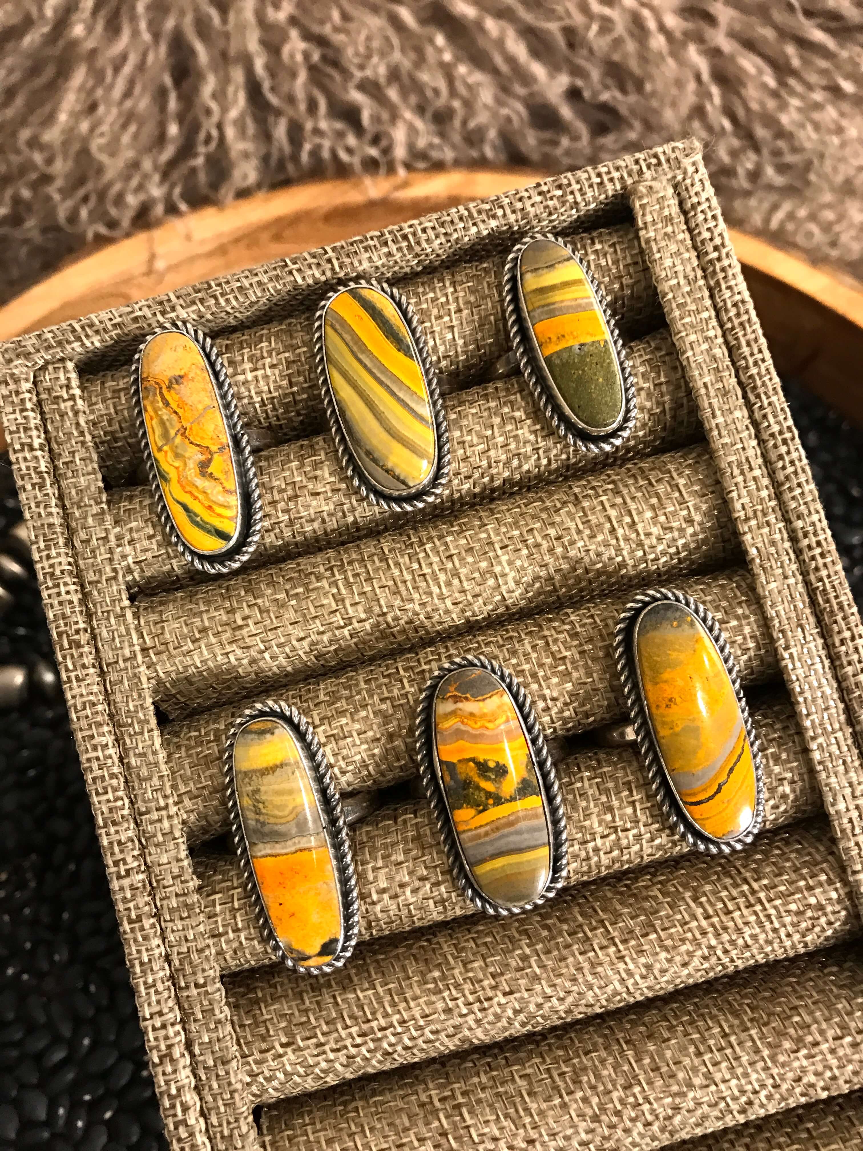 The Washakie Adjustable Rings-Rings-Calli Co., Turquoise and Silver Jewelry, Native American Handmade, Zuni Tribe, Navajo Tribe, Brock Texas