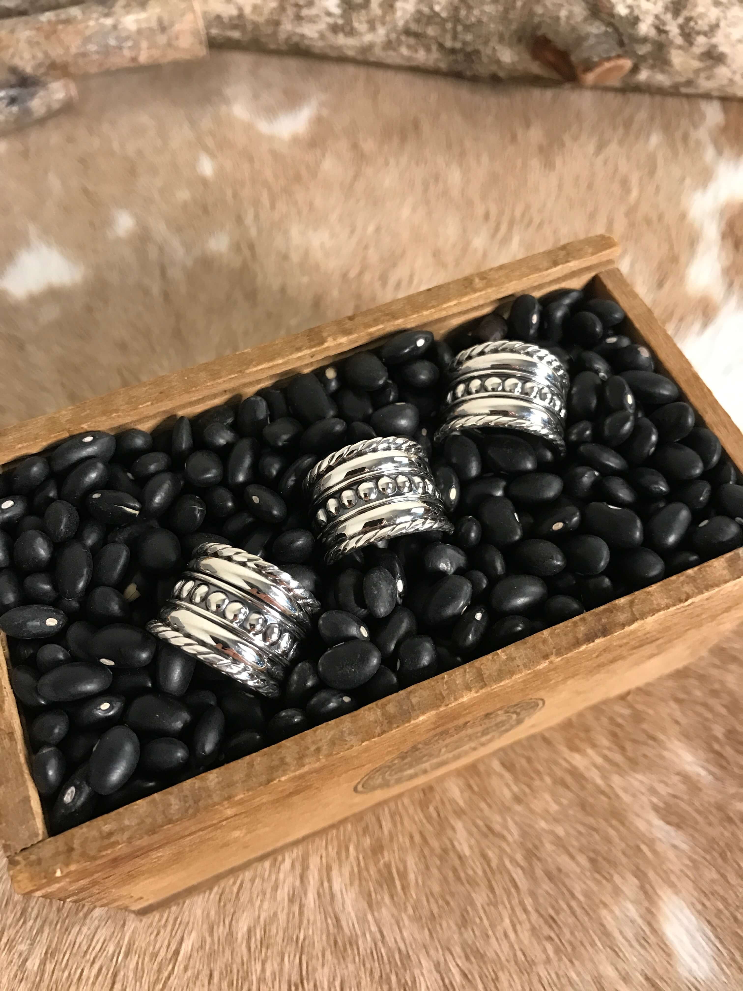 The Maramec Rings-Rings-Calli Co., Turquoise and Silver Jewelry, Native American Handmade, Zuni Tribe, Navajo Tribe, Brock Texas