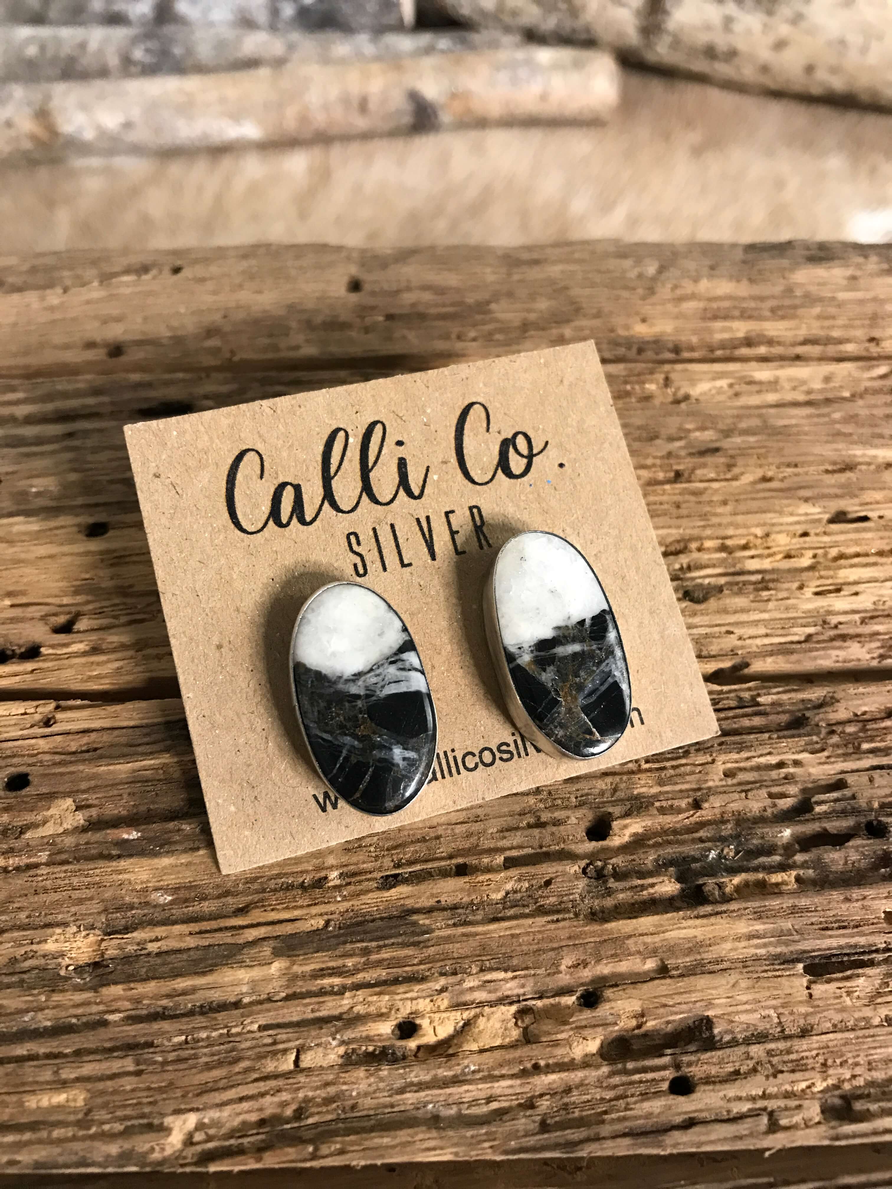 The Favorite Studs, 6-Earrings-Calli Co., Turquoise and Silver Jewelry, Native American Handmade, Zuni Tribe, Navajo Tribe, Brock Texas