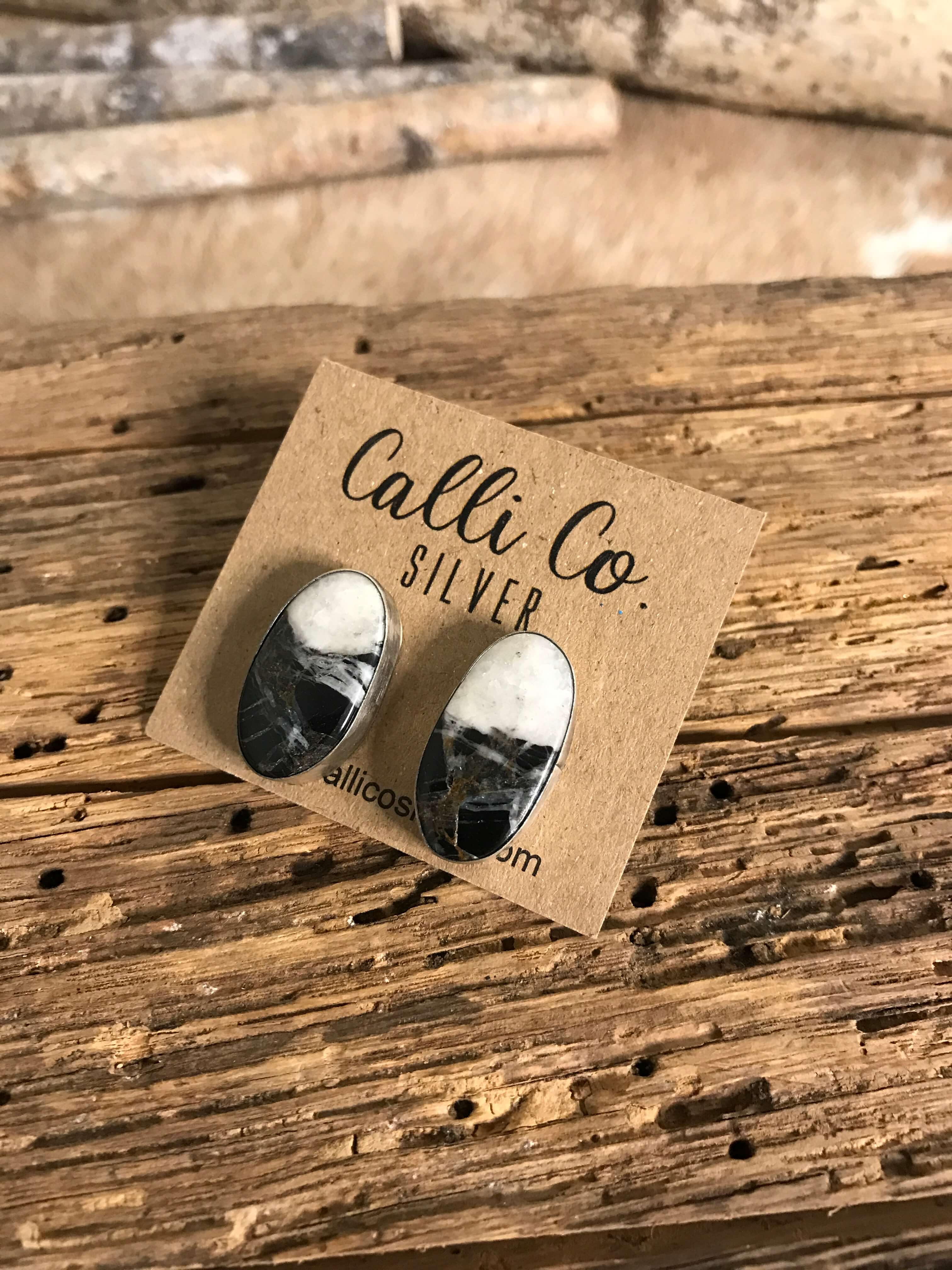 The Favorite Studs, 6-Earrings-Calli Co., Turquoise and Silver Jewelry, Native American Handmade, Zuni Tribe, Navajo Tribe, Brock Texas