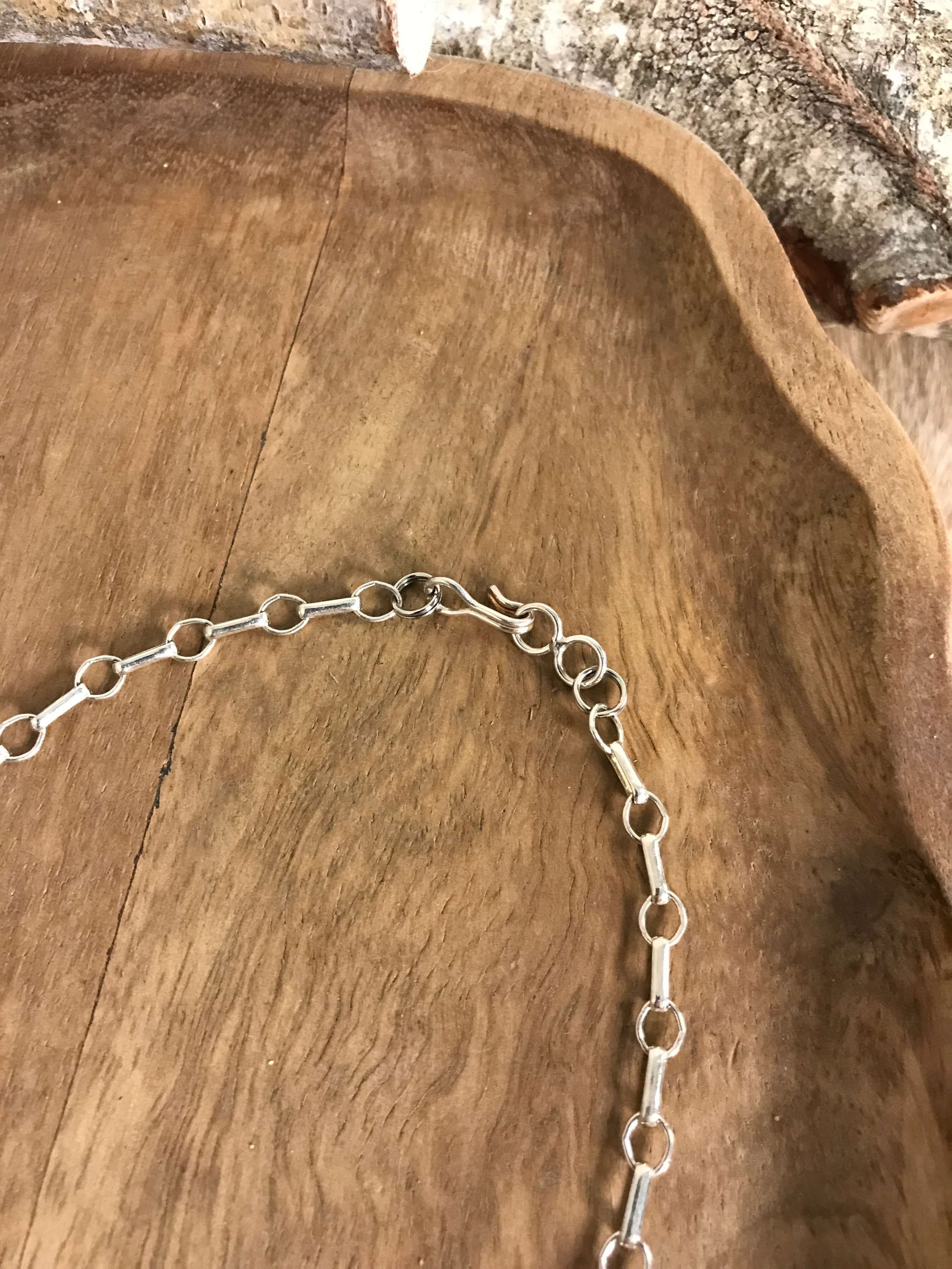 The Tullamore Lariat Necklace Set-Necklaces-Calli Co., Turquoise and Silver Jewelry, Native American Handmade, Zuni Tribe, Navajo Tribe, Brock Texas