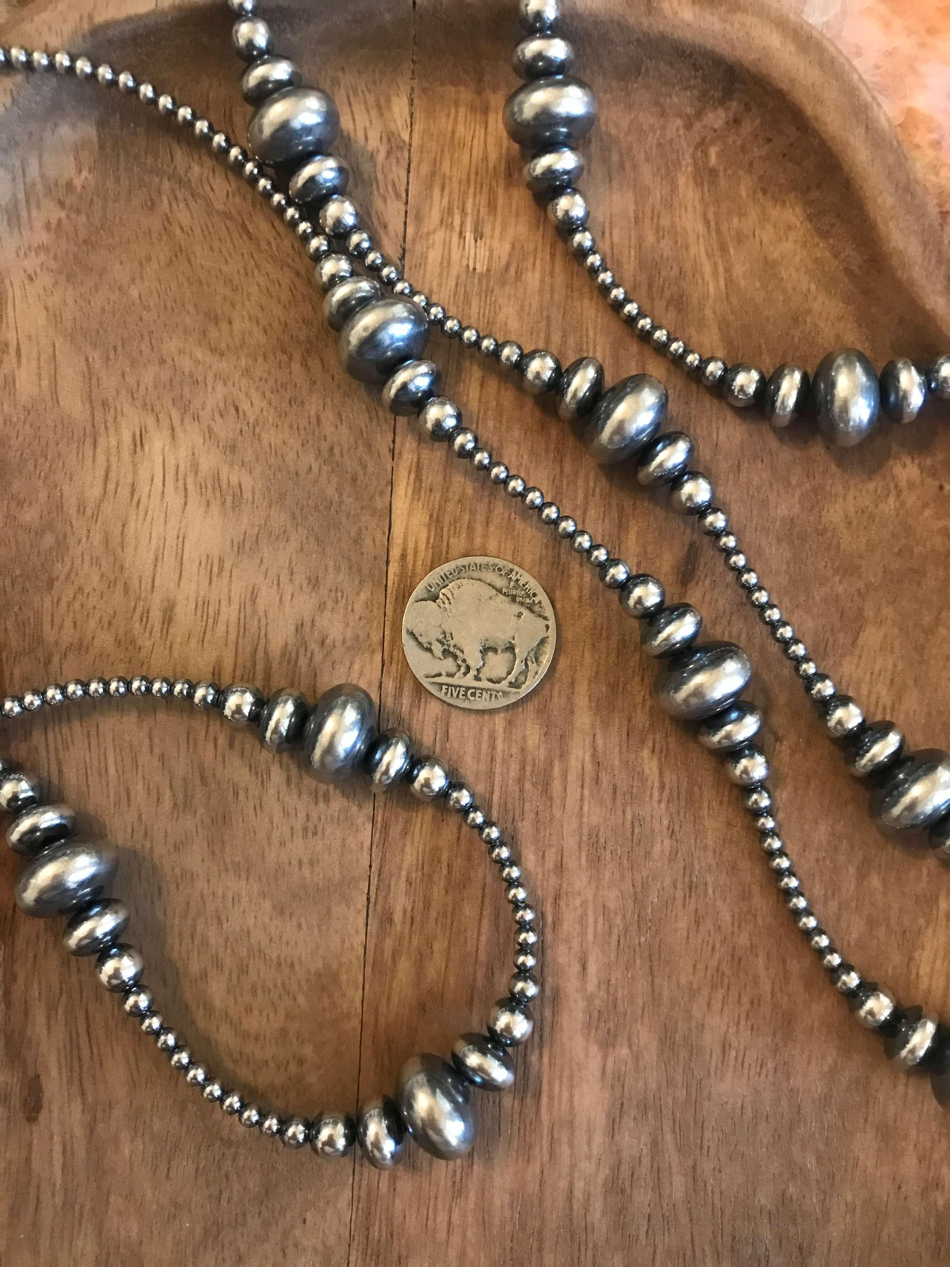 The Texola Necklace-Necklaces-Calli Co., Turquoise and Silver Jewelry, Native American Handmade, Zuni Tribe, Navajo Tribe, Brock Texas