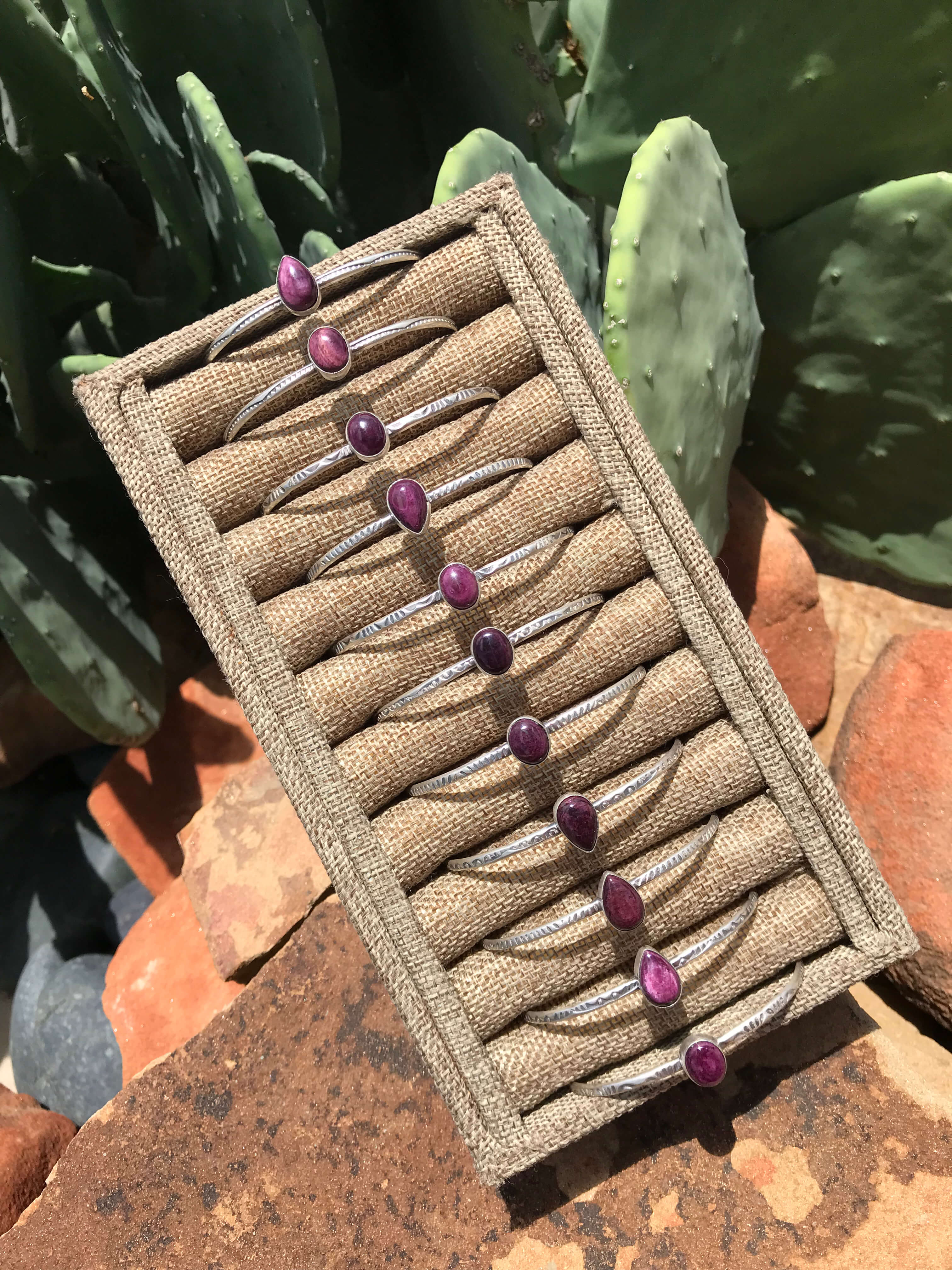 The Jenner Cuffs-Bracelets & Cuffs-Calli Co., Turquoise and Silver Jewelry, Native American Handmade, Zuni Tribe, Navajo Tribe, Brock Texas