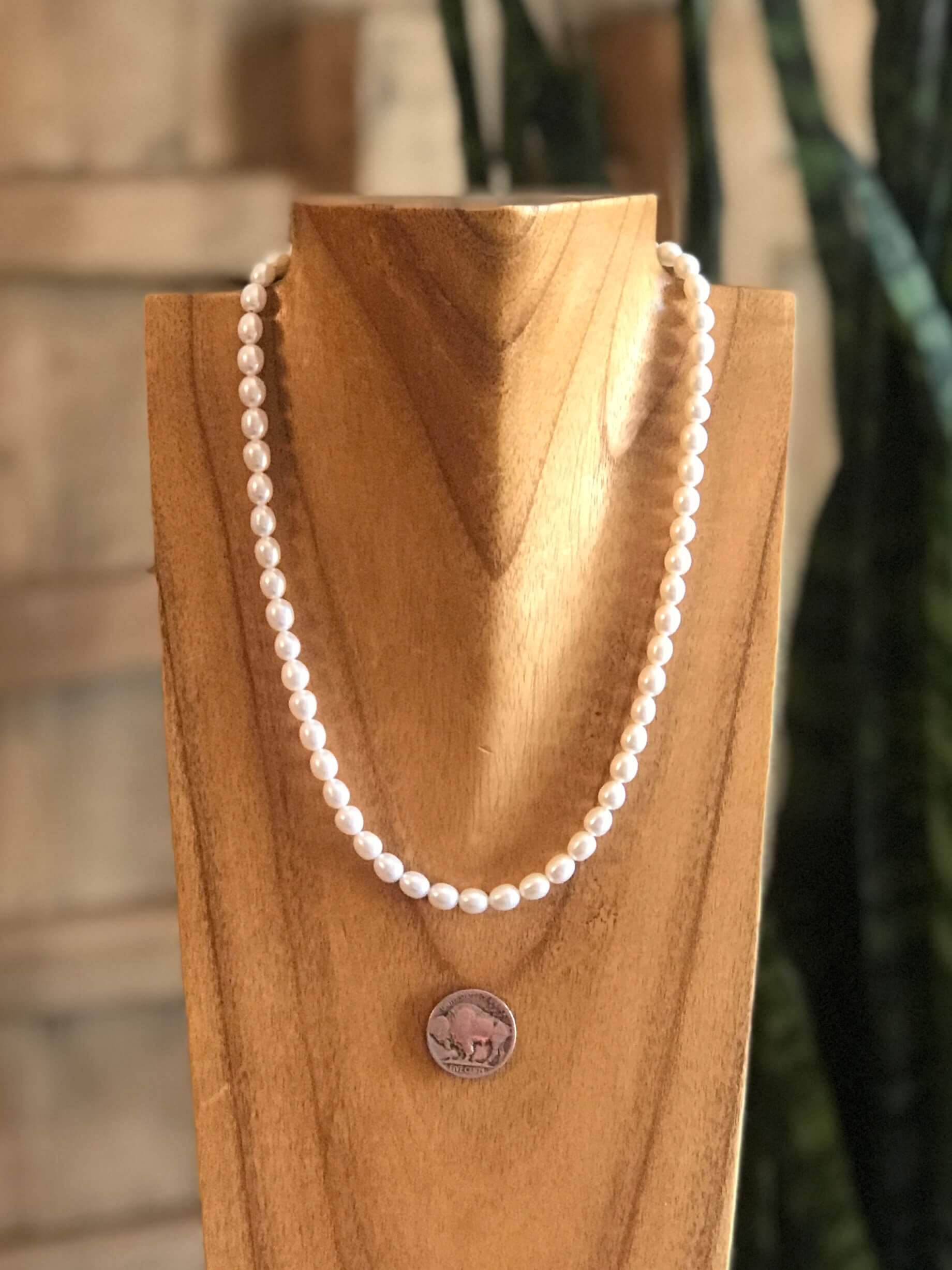 The Matagorda Necklace-Necklaces-Calli Co., Turquoise and Silver Jewelry, Native American Handmade, Zuni Tribe, Navajo Tribe, Brock Texas