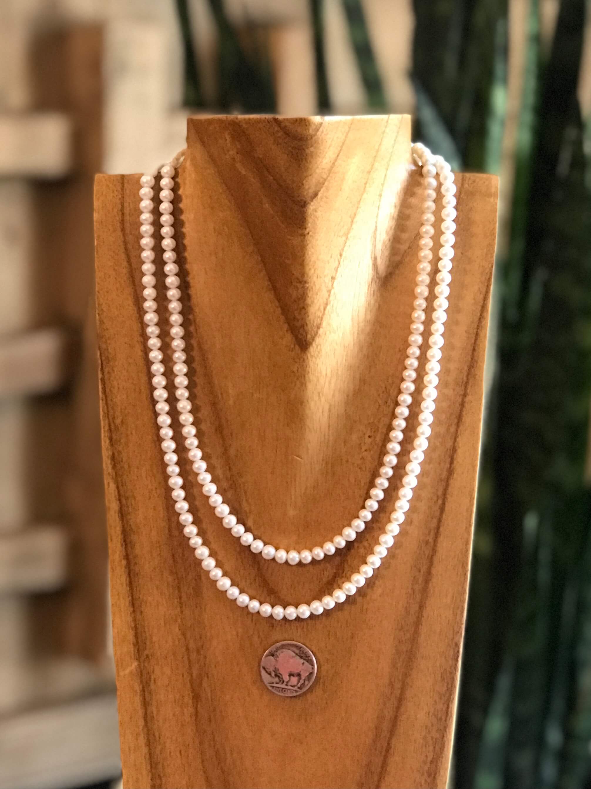 The Montego Necklace-Necklaces-Calli Co., Turquoise and Silver Jewelry, Native American Handmade, Zuni Tribe, Navajo Tribe, Brock Texas