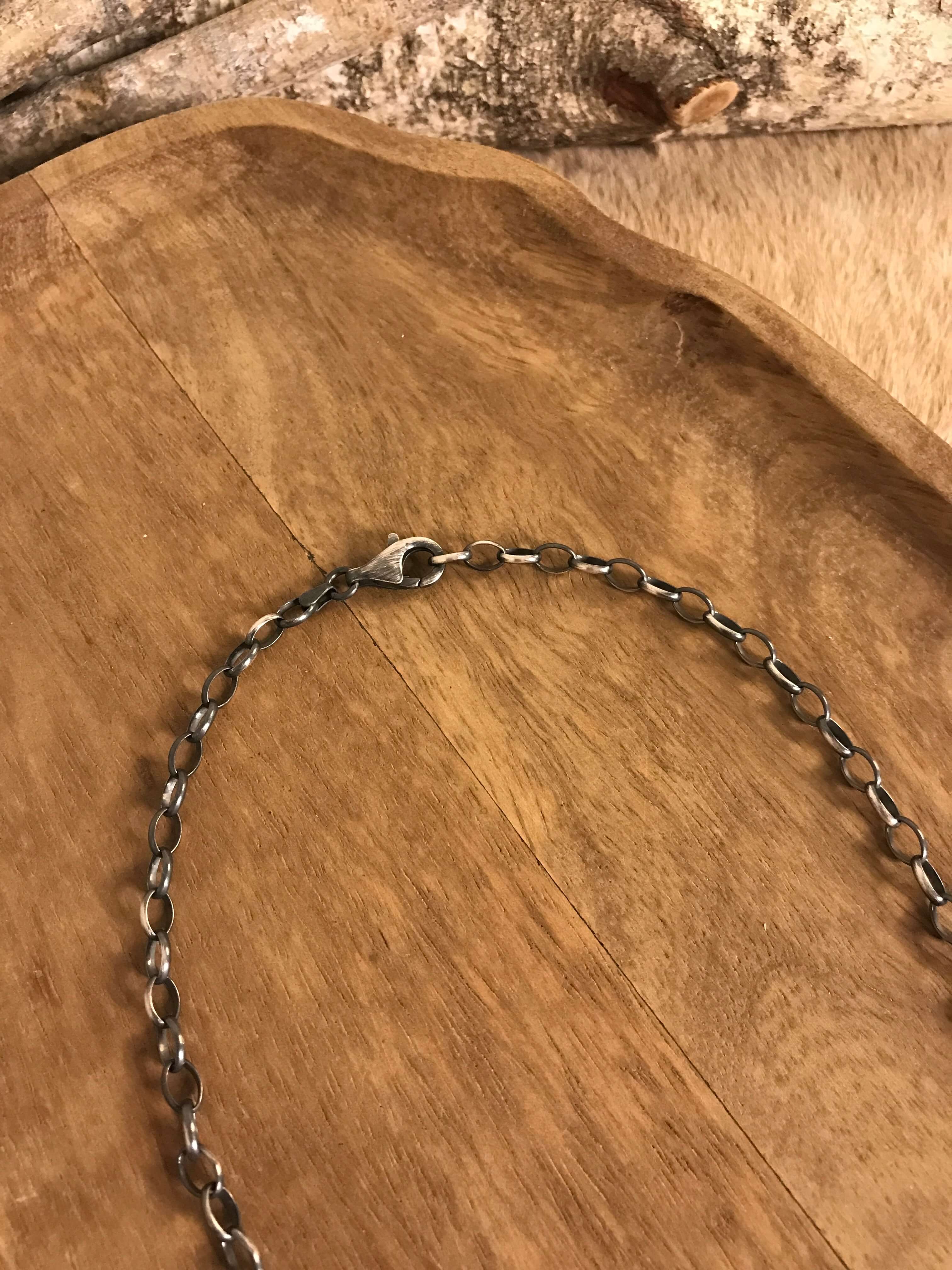 The Copeland Lariat Necklace Set, 9-Necklaces-Calli Co., Turquoise and Silver Jewelry, Native American Handmade, Zuni Tribe, Navajo Tribe, Brock Texas