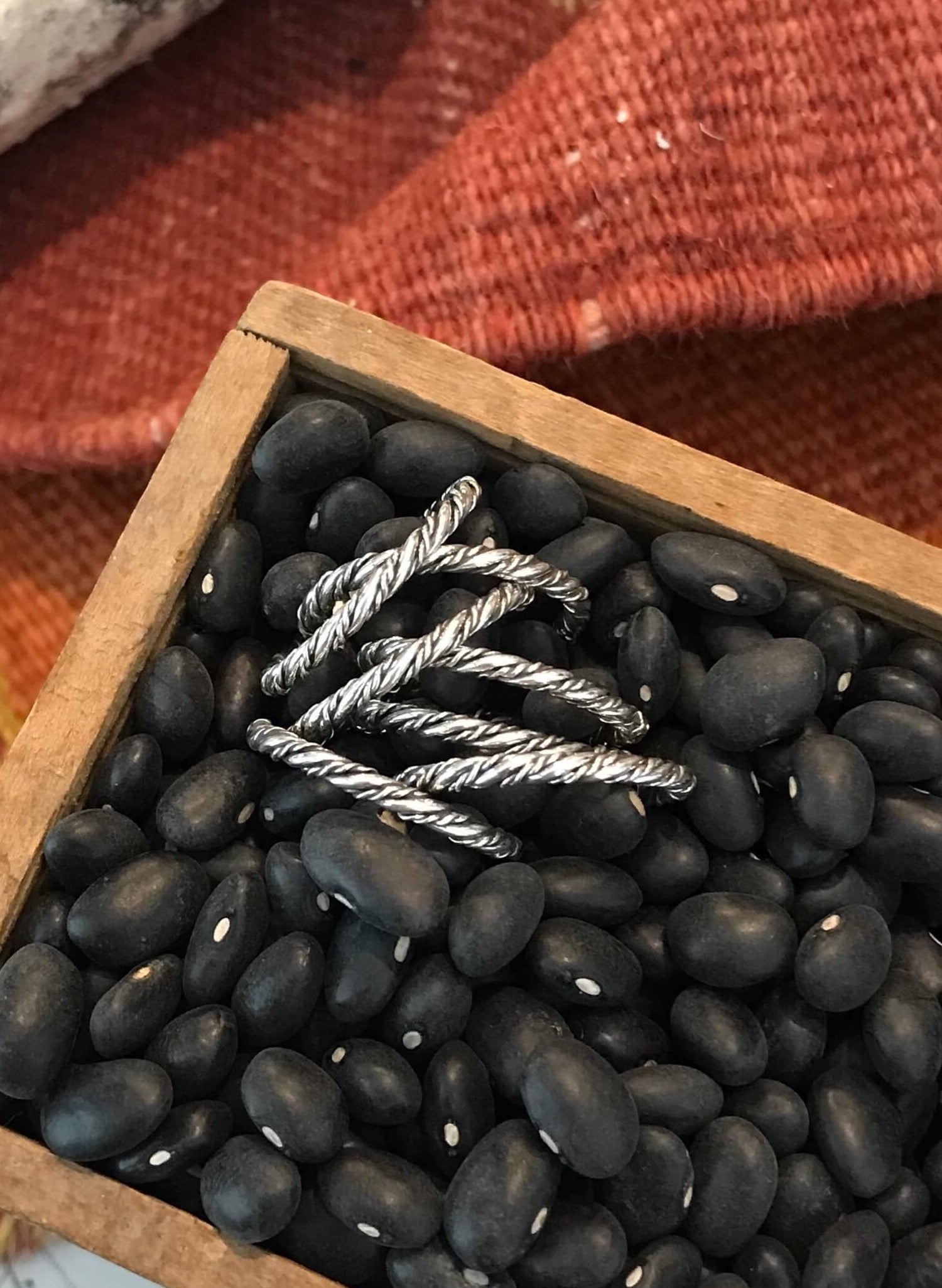 The Harrah Ring-Rings-Calli Co., Turquoise and Silver Jewelry, Native American Handmade, Zuni Tribe, Navajo Tribe, Brock Texas