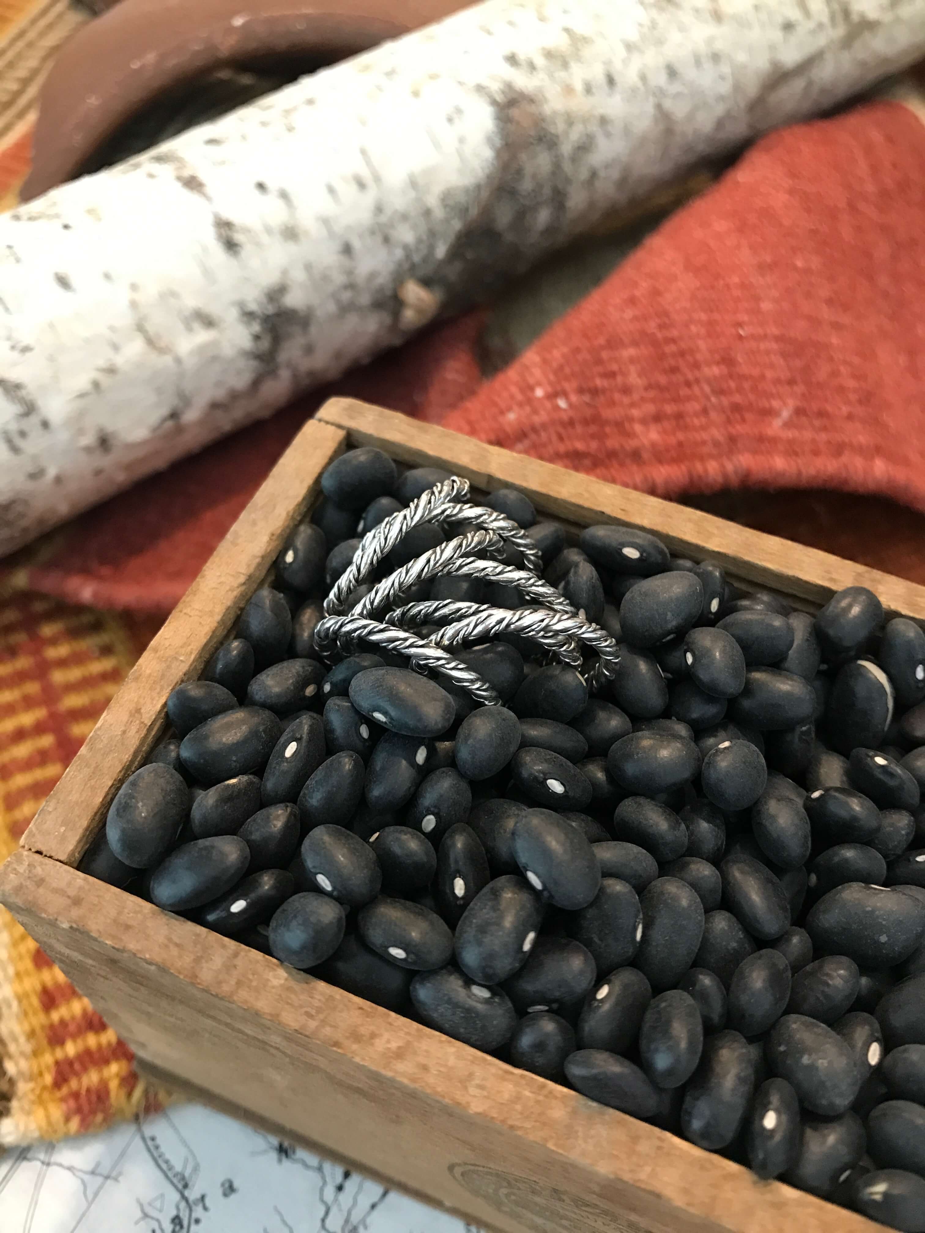 The Harrah Ring-Rings-Calli Co., Turquoise and Silver Jewelry, Native American Handmade, Zuni Tribe, Navajo Tribe, Brock Texas