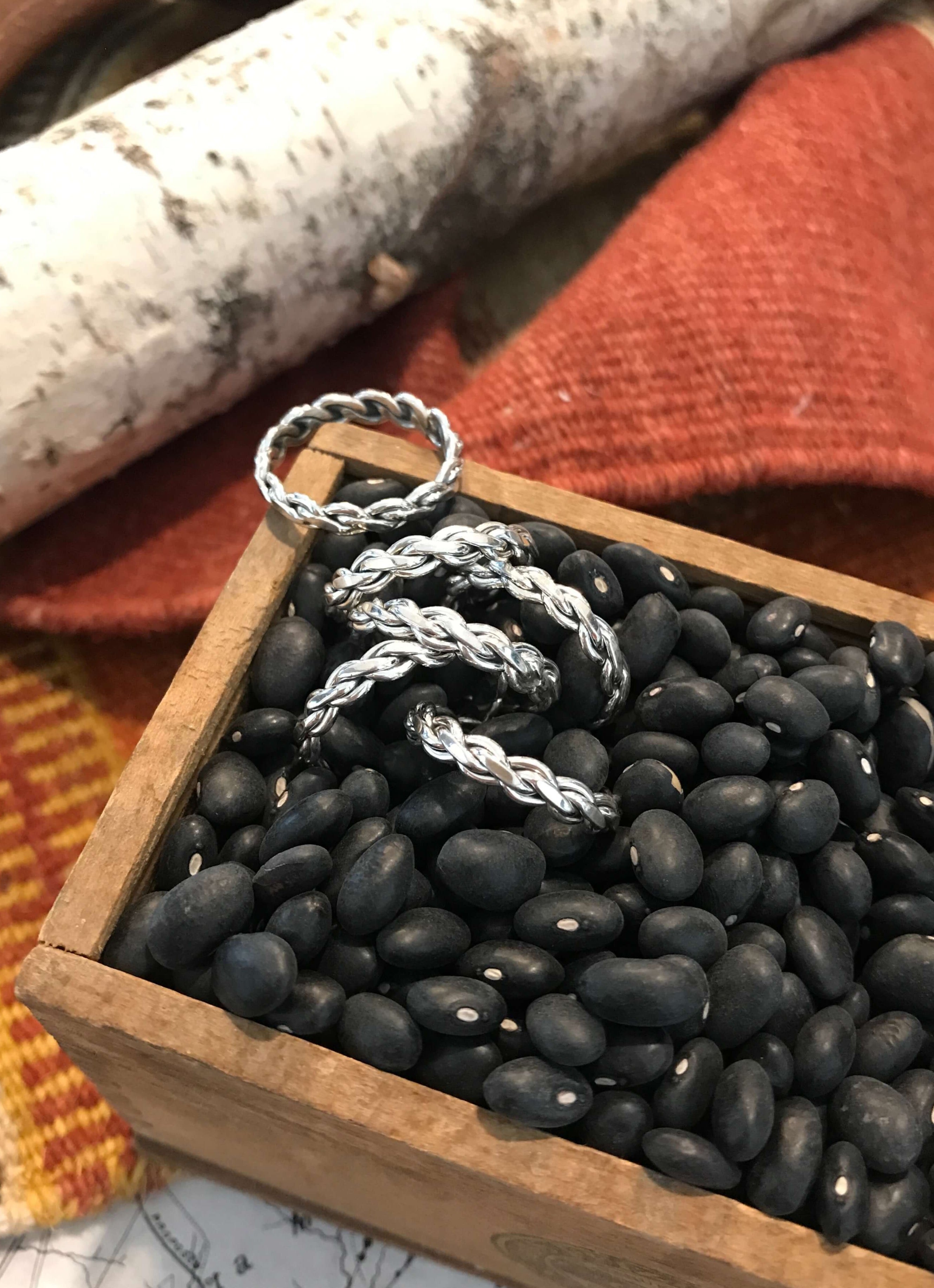 Handmade Sterling Silver Braided Ring | Callie Co. Silver – Calli