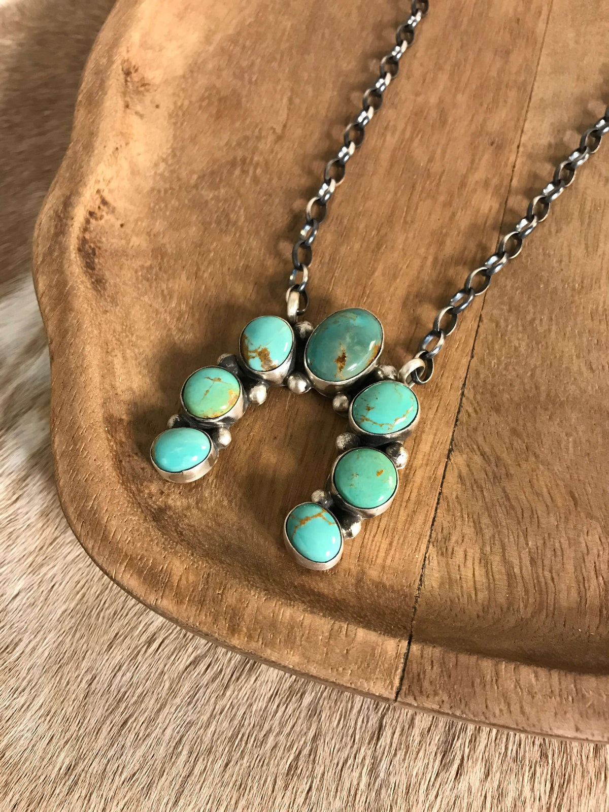 The Naja Necklace, 9-Necklaces-Calli Co., Turquoise and Silver Jewelry, Native American Handmade, Zuni Tribe, Navajo Tribe, Brock Texas