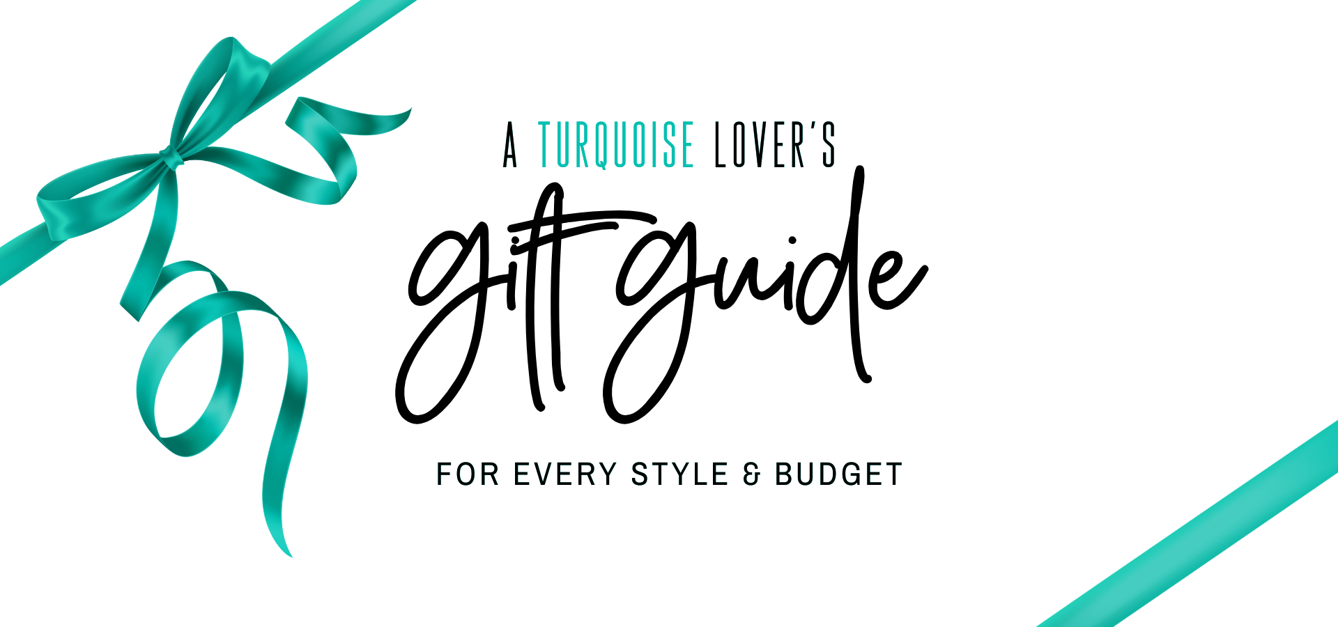 A turquoise lover's gift guide for every style and budget. Calli Co. Silver