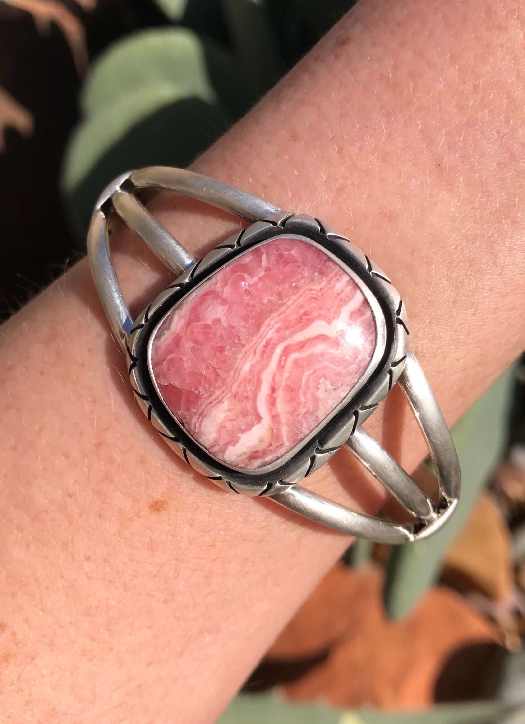 The Marieville Cuff-Bracelets & Cuffs-Calli Co., Turquoise and Silver Jewelry, Native American Handmade, Zuni Tribe, Navajo Tribe, Brock Texas