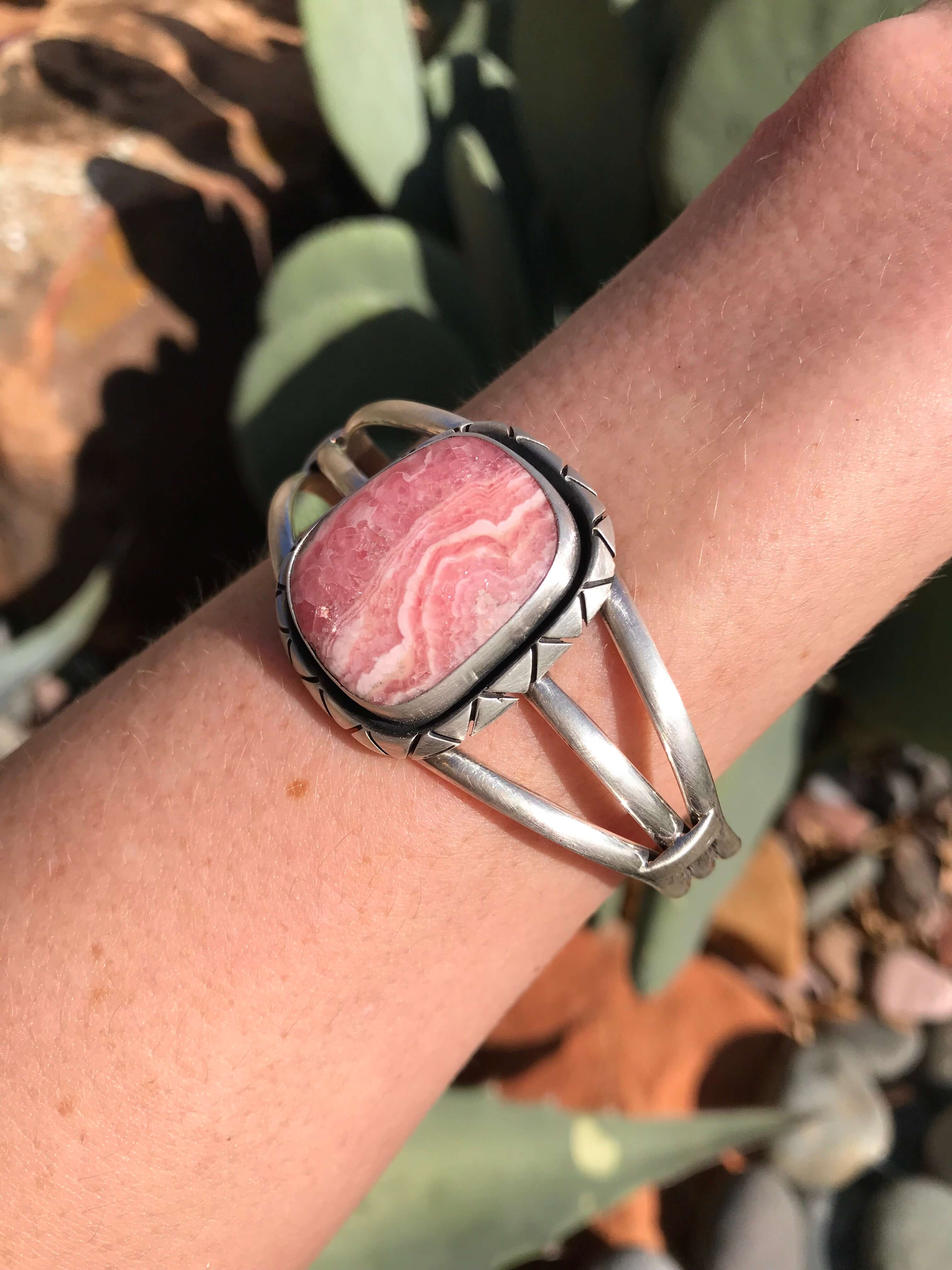 The Marieville Cuff-Bracelets & Cuffs-Calli Co., Turquoise and Silver Jewelry, Native American Handmade, Zuni Tribe, Navajo Tribe, Brock Texas