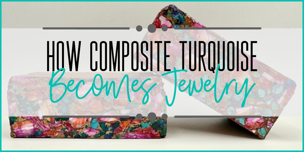 Calli Co. Silver How Composite Turquoise Becomes Jewelry