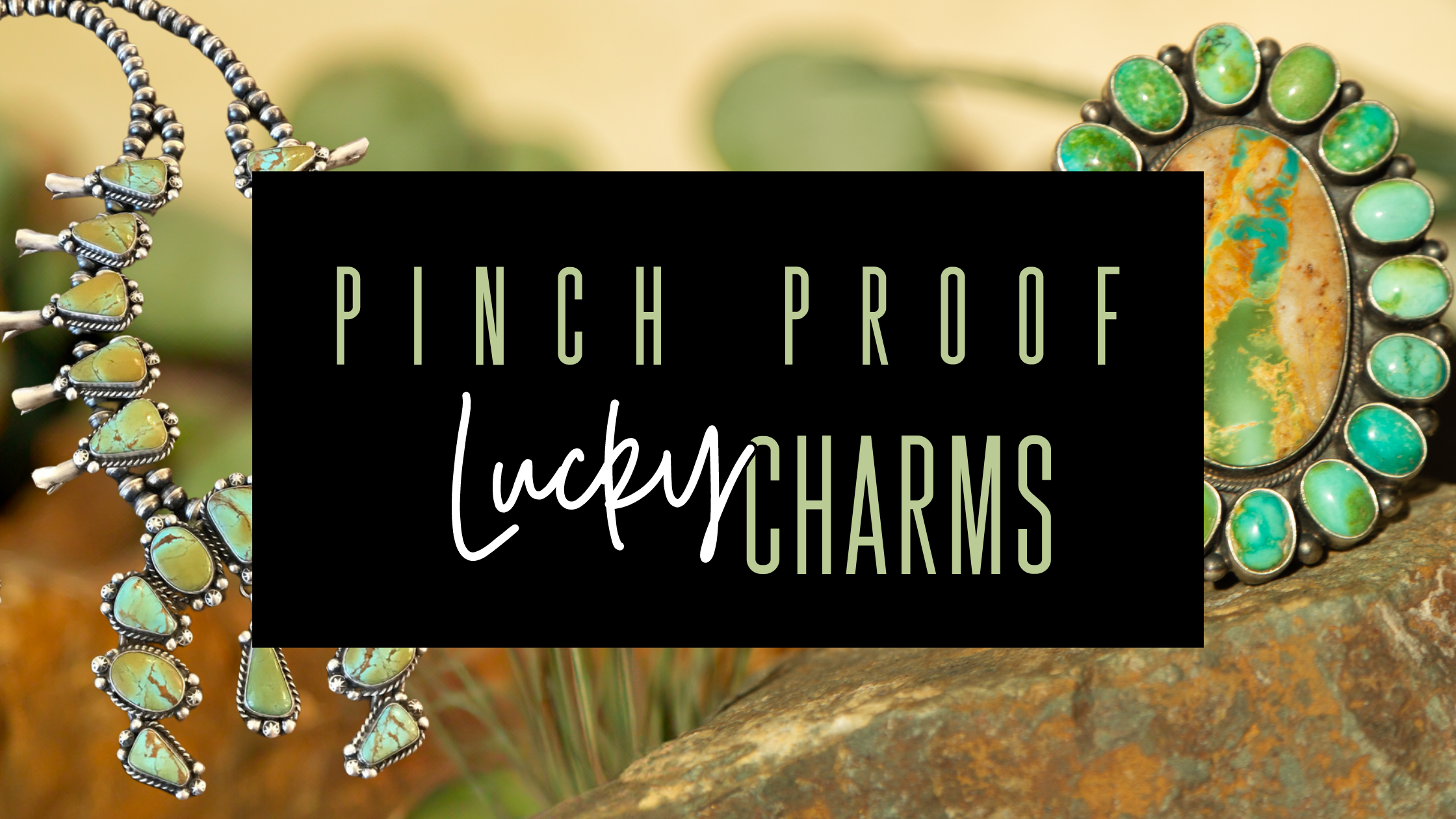 Pinch Proof: Green Turquoise Jewelry Accessories