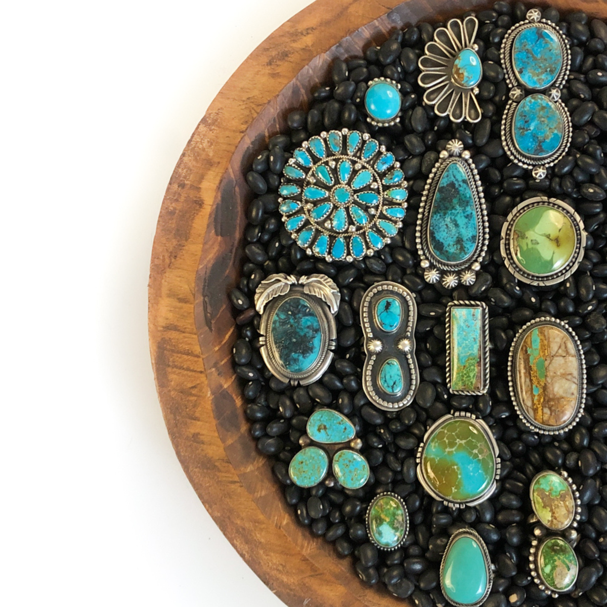 Rings | Calli Co Silver | Authentic Turquoise and Sterling Silver Jewelry 