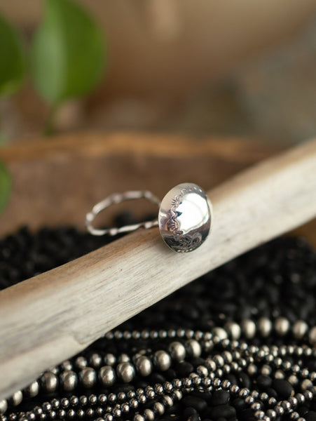 Charme Argent Sterling Vintage - Hochet Bébé Avec Boule Rouge - 6,0g - France - Occasion Bon état