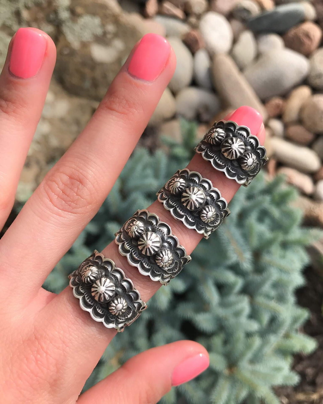 The Sienna Ring-Rings-Calli Co., Turquoise and Silver Jewelry, Native American Handmade, Zuni Tribe, Navajo Tribe, Brock Texas