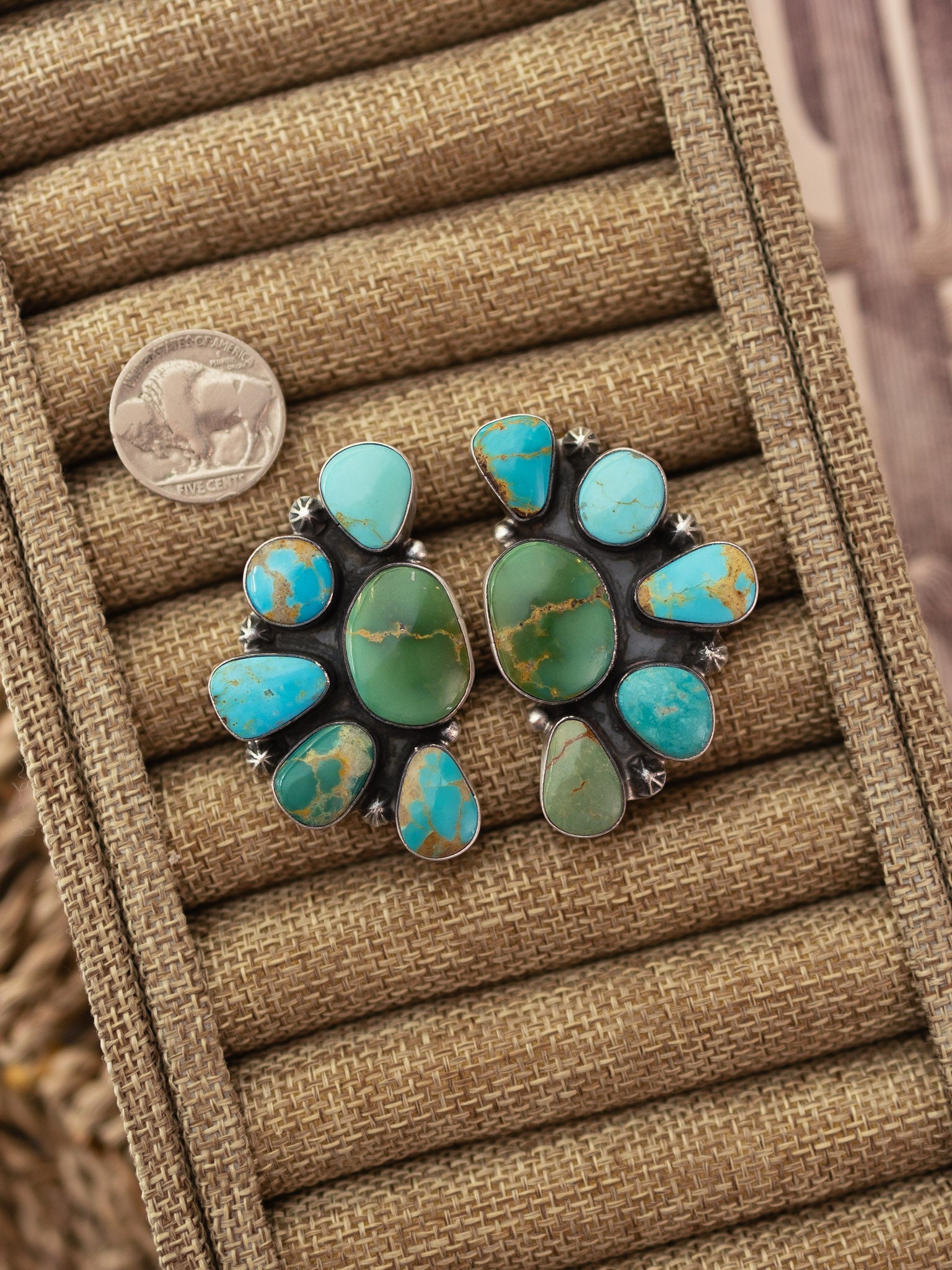 Navajo cluster earrings online