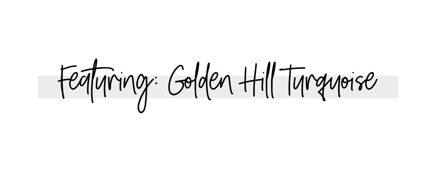 Featuring Golden Hill Turquoise | Calli Co. Silver | Handmade Sterling Silver Jewelry | Located in Fort Worth, TX