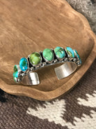 The Embers Cuff-Bracelets & Cuffs-Calli Co., Turquoise and Silver Jewelry, Native American Handmade, Zuni Tribe, Navajo Tribe, Brock Texas