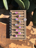 The Norvelle Cuffs-Bracelets & Cuffs-Calli Co., Turquoise and Silver Jewelry, Native American Handmade, Zuni Tribe, Navajo Tribe, Brock Texas