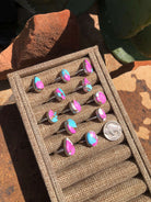 The Pueblo Rings-Rings-Calli Co., Turquoise and Silver Jewelry, Native American Handmade, Zuni Tribe, Navajo Tribe, Brock Texas