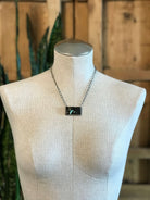 The Corvallis Black Jack Necklace, 4-Necklaces-Calli Co., Turquoise and Silver Jewelry, Native American Handmade, Zuni Tribe, Navajo Tribe, Brock Texas