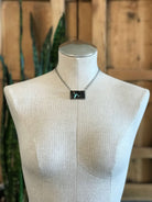 The Corvallis Black Jack Necklace, 4-Necklaces-Calli Co., Turquoise and Silver Jewelry, Native American Handmade, Zuni Tribe, Navajo Tribe, Brock Texas