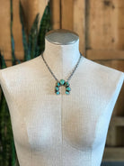 The Naja Necklace, 11-Necklaces-Calli Co., Turquoise and Silver Jewelry, Native American Handmade, Zuni Tribe, Navajo Tribe, Brock Texas